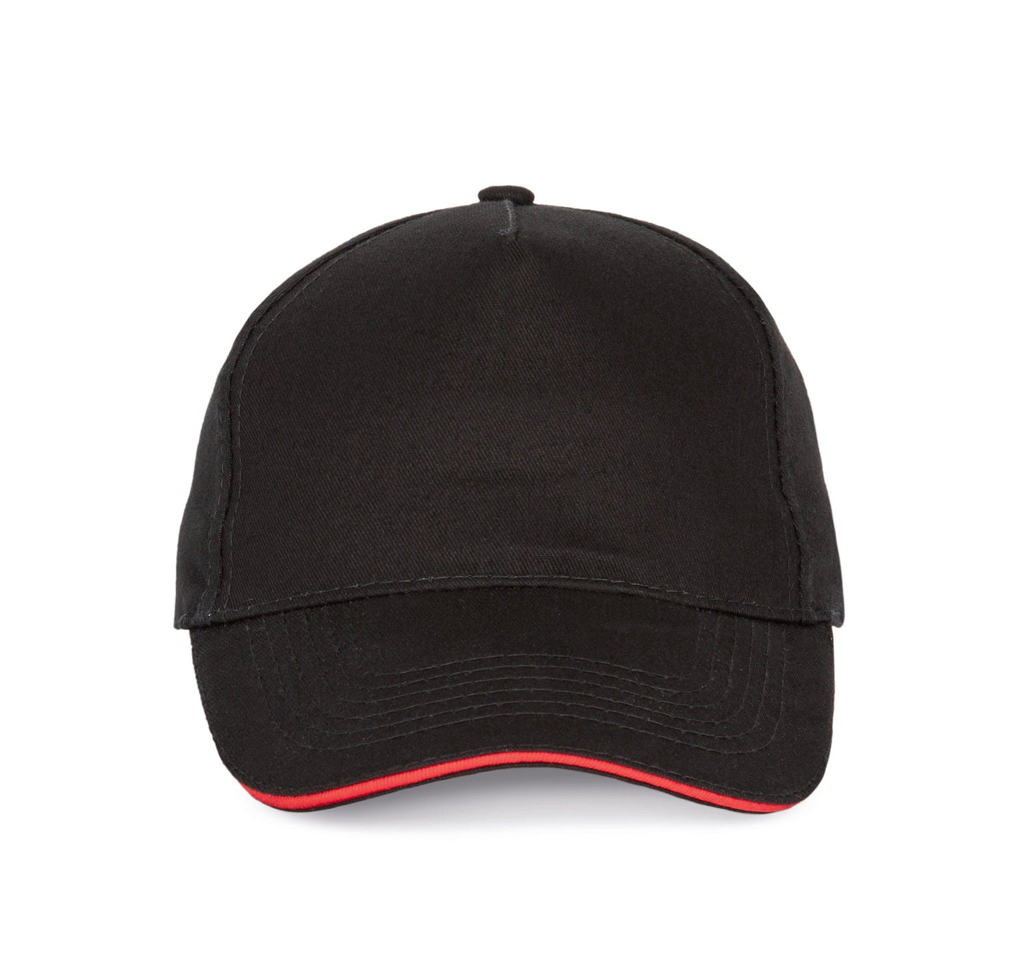 KP124 - Casquette avec sandwich contrasté - 5 panneaux - Ak. Custom Clothting Solutions