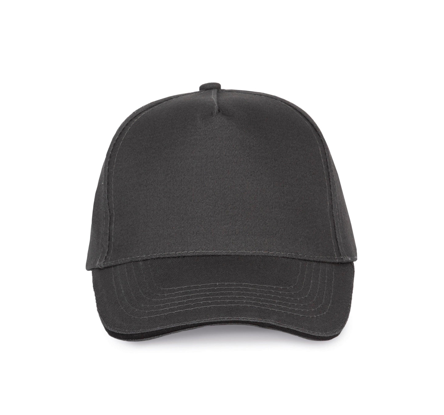 KP124 - Casquette avec sandwich contrasté - 5 panneaux - Ak. Custom Clothting Solutions