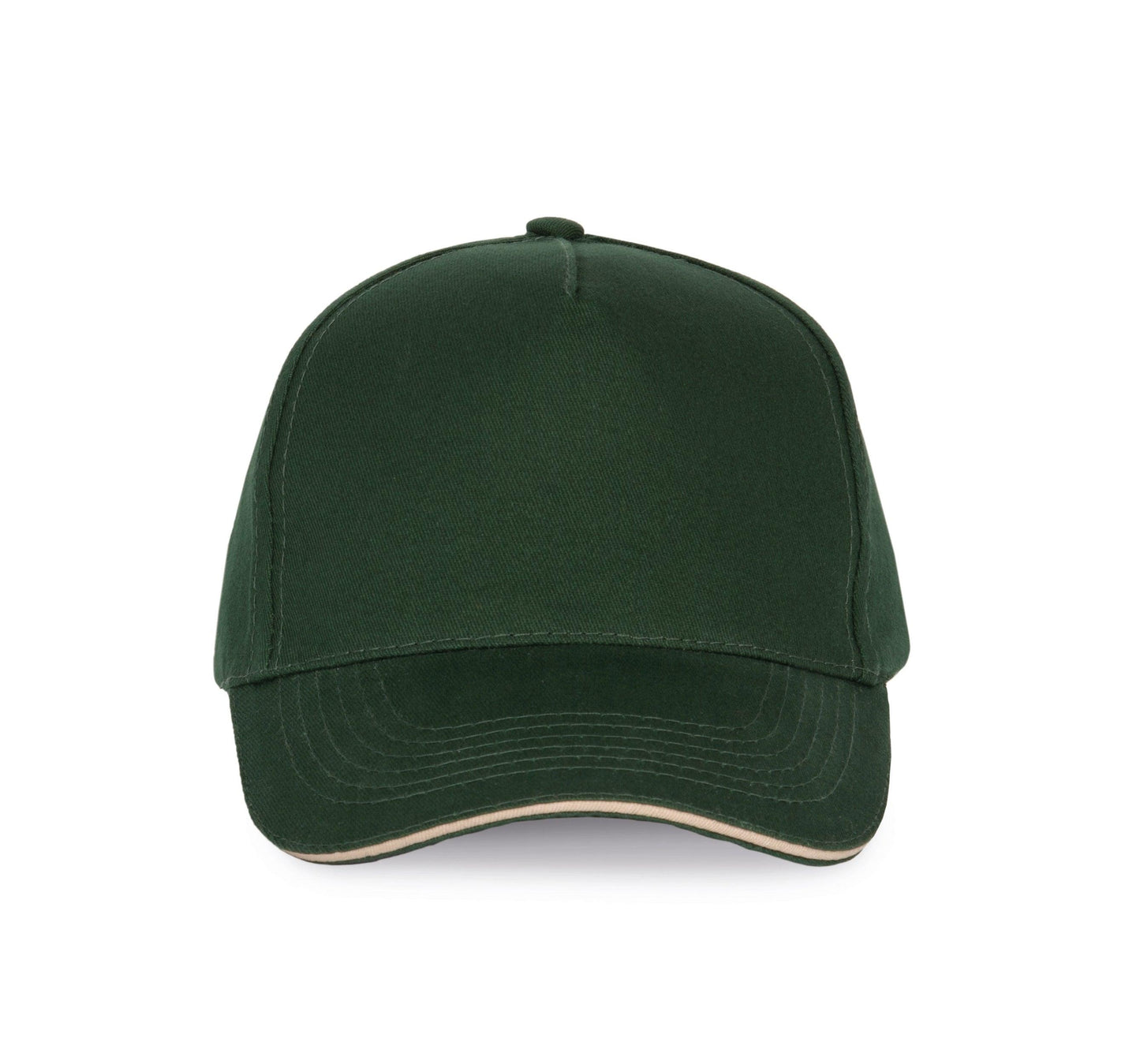 KP124 - Casquette avec sandwich contrasté - 5 panneaux - Ak. Custom Clothting Solutions
