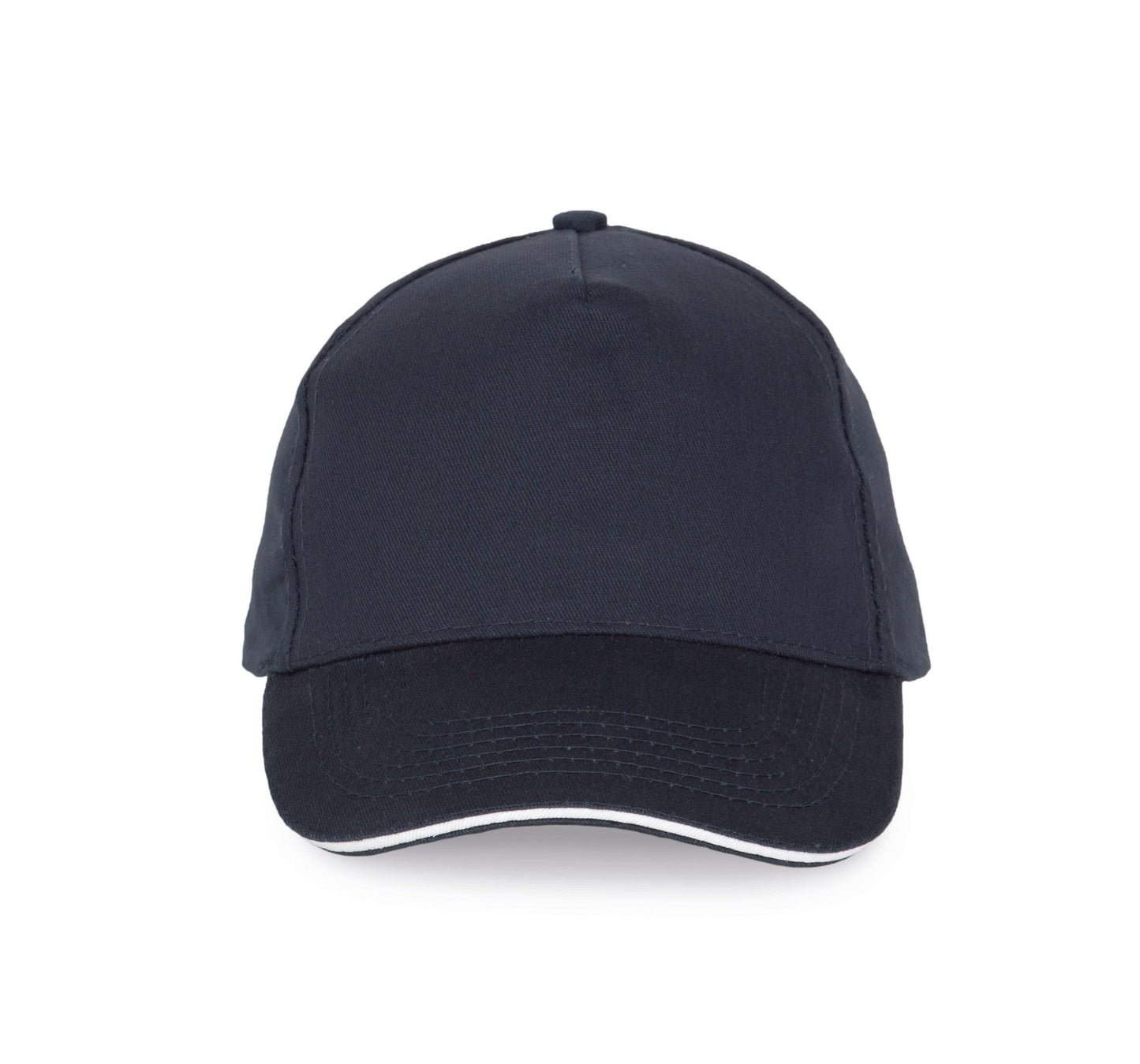 KP124 - Casquette avec sandwich contrasté - 5 panneaux - Ak. Custom Clothting Solutions