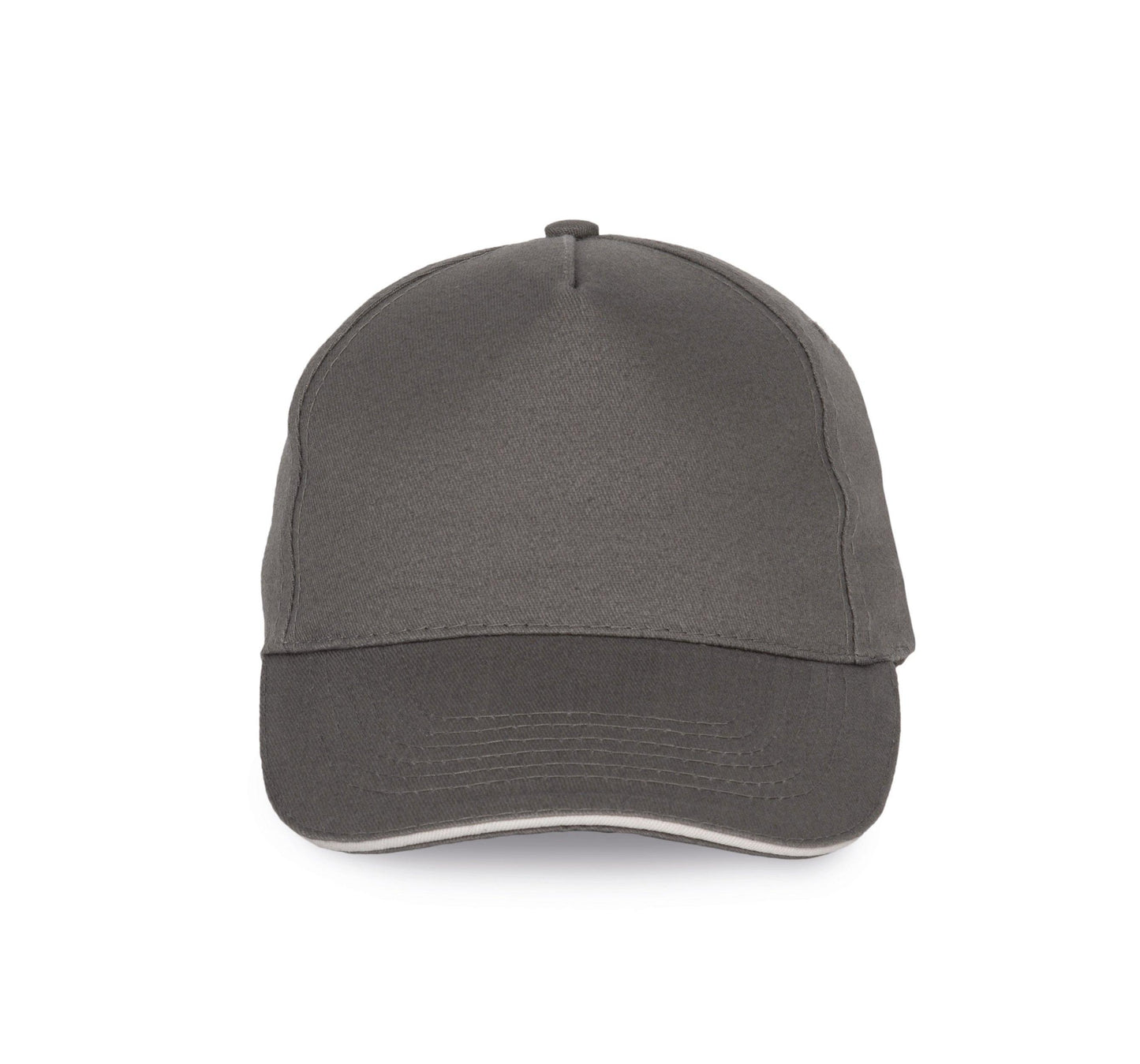 KP124 - Casquette avec sandwich contrasté - 5 panneaux - Ak. Custom Clothting Solutions