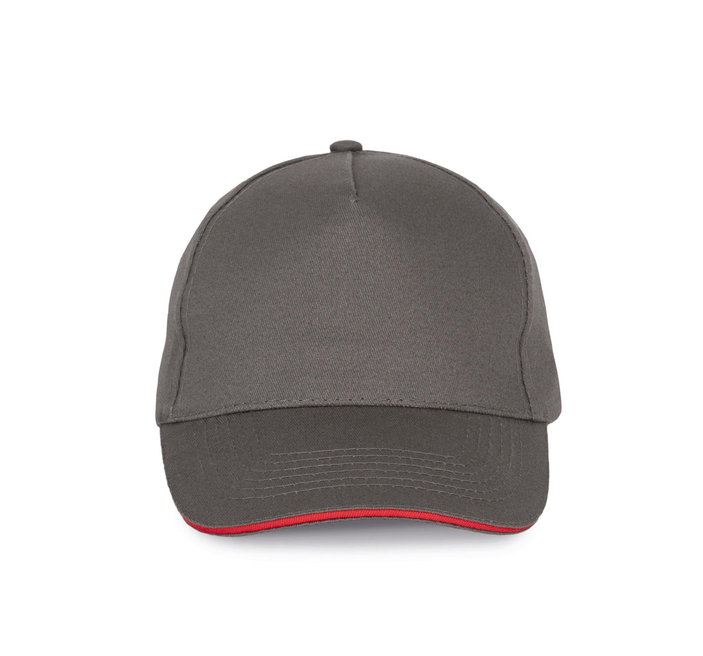 KP124 - Casquette avec sandwich contrasté - 5 panneaux - Ak. Custom Clothting Solutions
