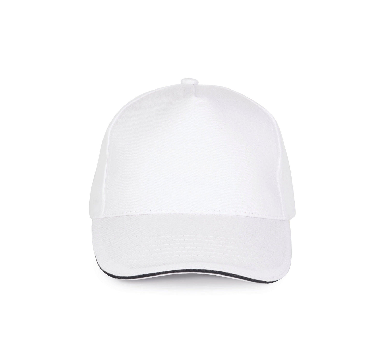 KP124 - Casquette avec sandwich contrasté - 5 panneaux - Ak. Custom Clothting Solutions