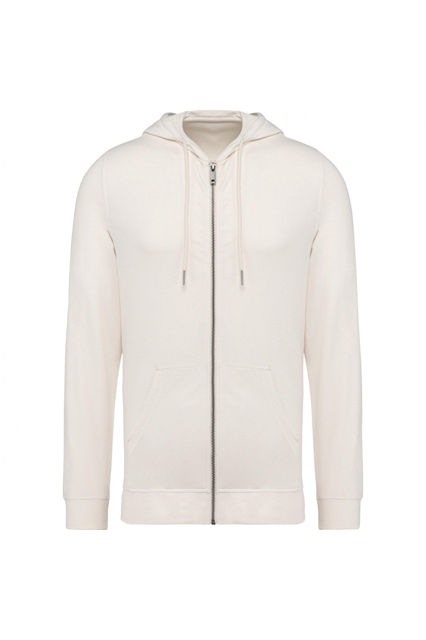 NS426 - Sweat-shirt écoresponsable zippé à capuche en modal homme - Ak. Custom Clothting Solutions