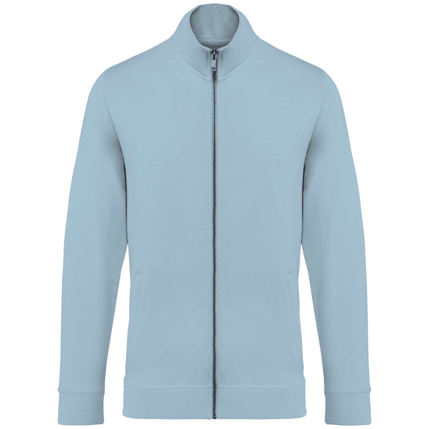 NS427 - Sweat-shirt écoresponsable zippé en modal homme - Ak. Custom Clothting Solutions
