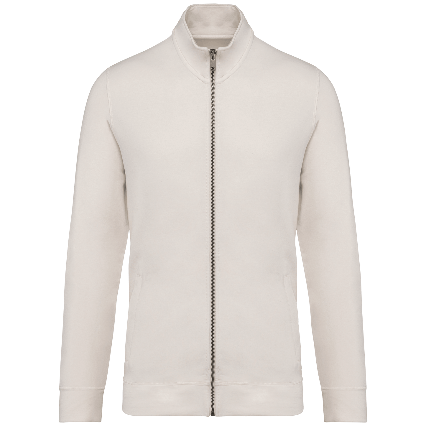 NS427 - Sweat-shirt écoresponsable zippé en modal homme - Ak. Custom Clothting Solutions