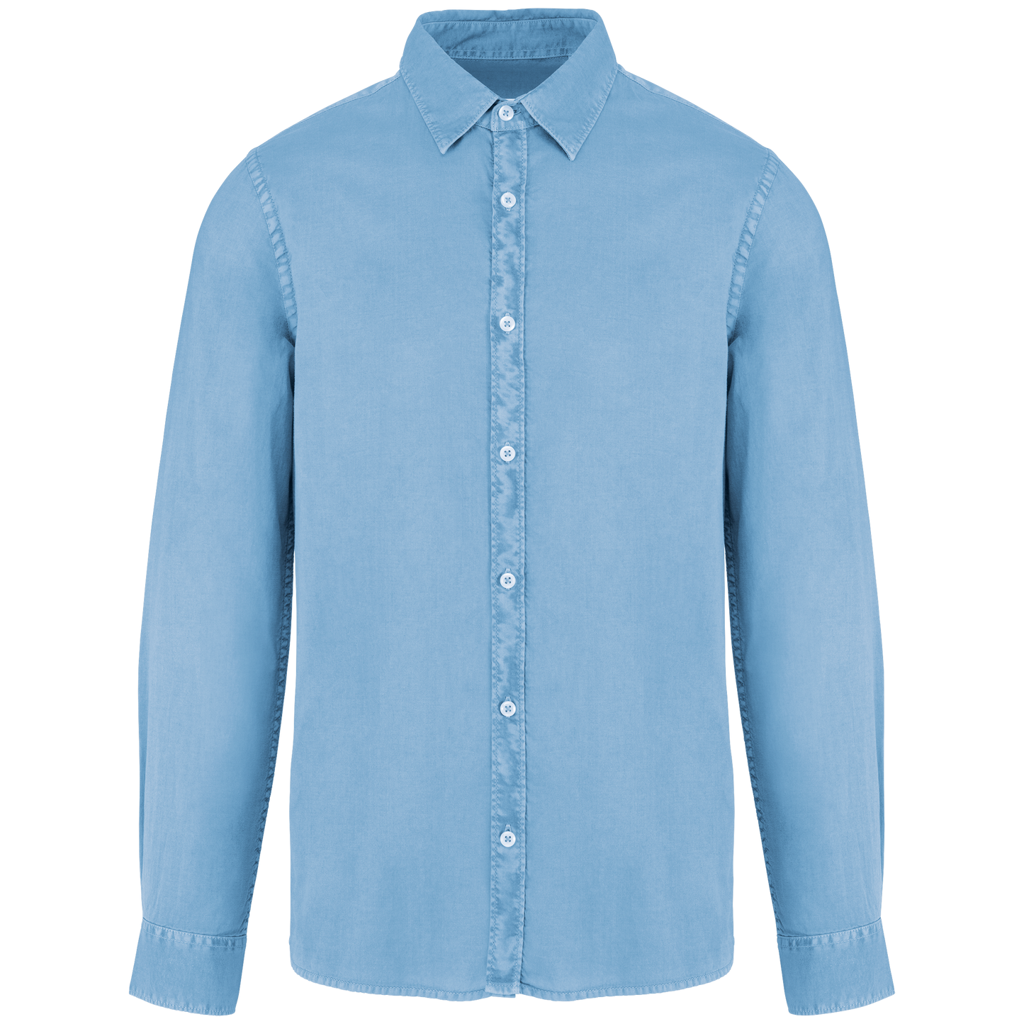 NS502 - Chemise écoresponsable délavée homme