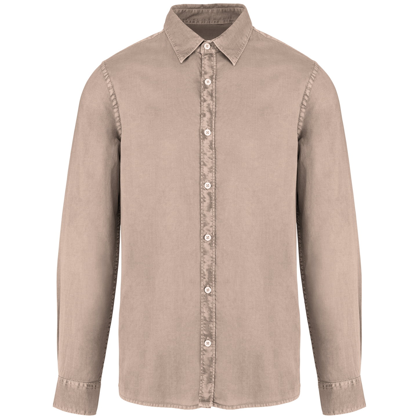 NS502 - Chemise écoresponsable délavée homme