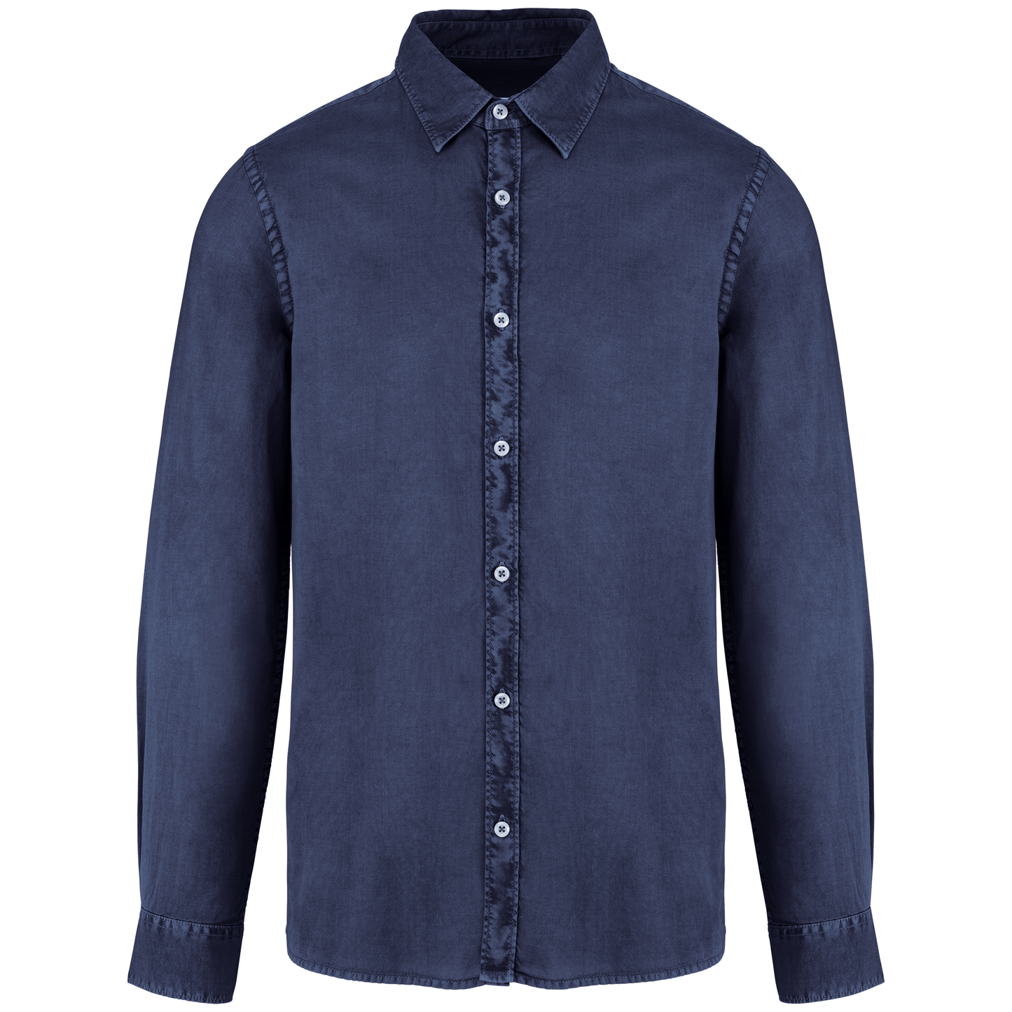 NS502 - Chemise écoresponsable délavée homme