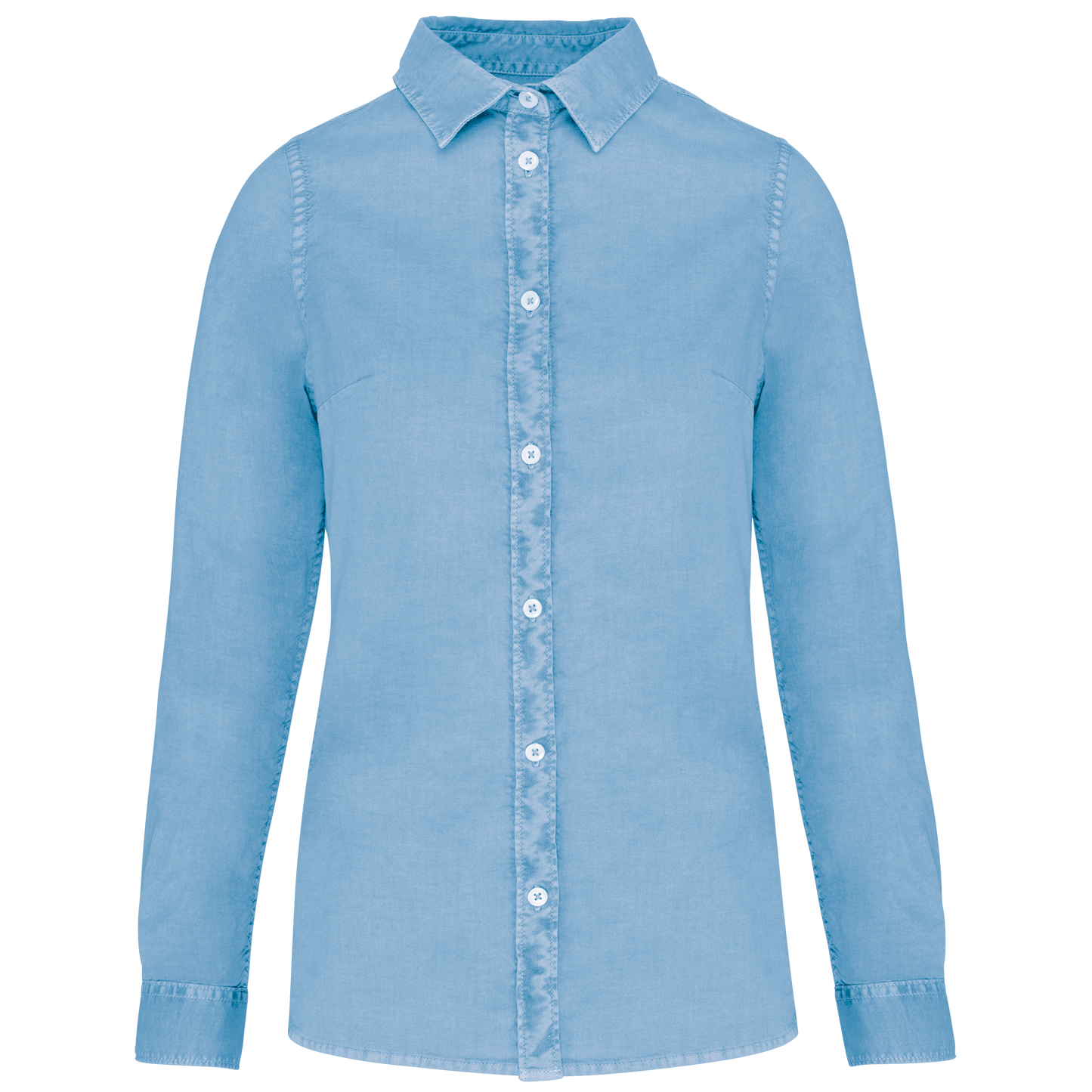 NS503 - Chemise écoresponsable délavée femme