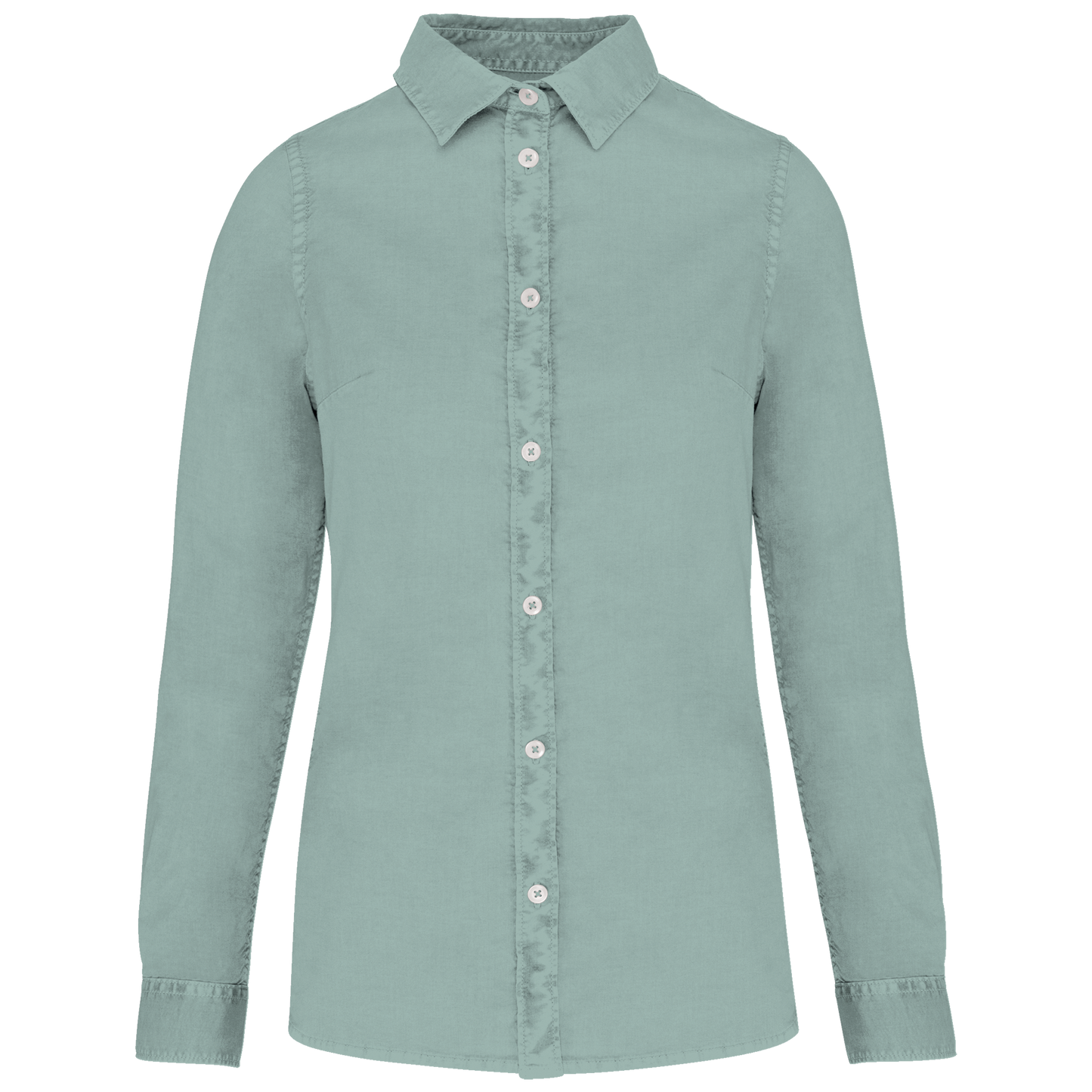 NS503 - Chemise écoresponsable délavée femme