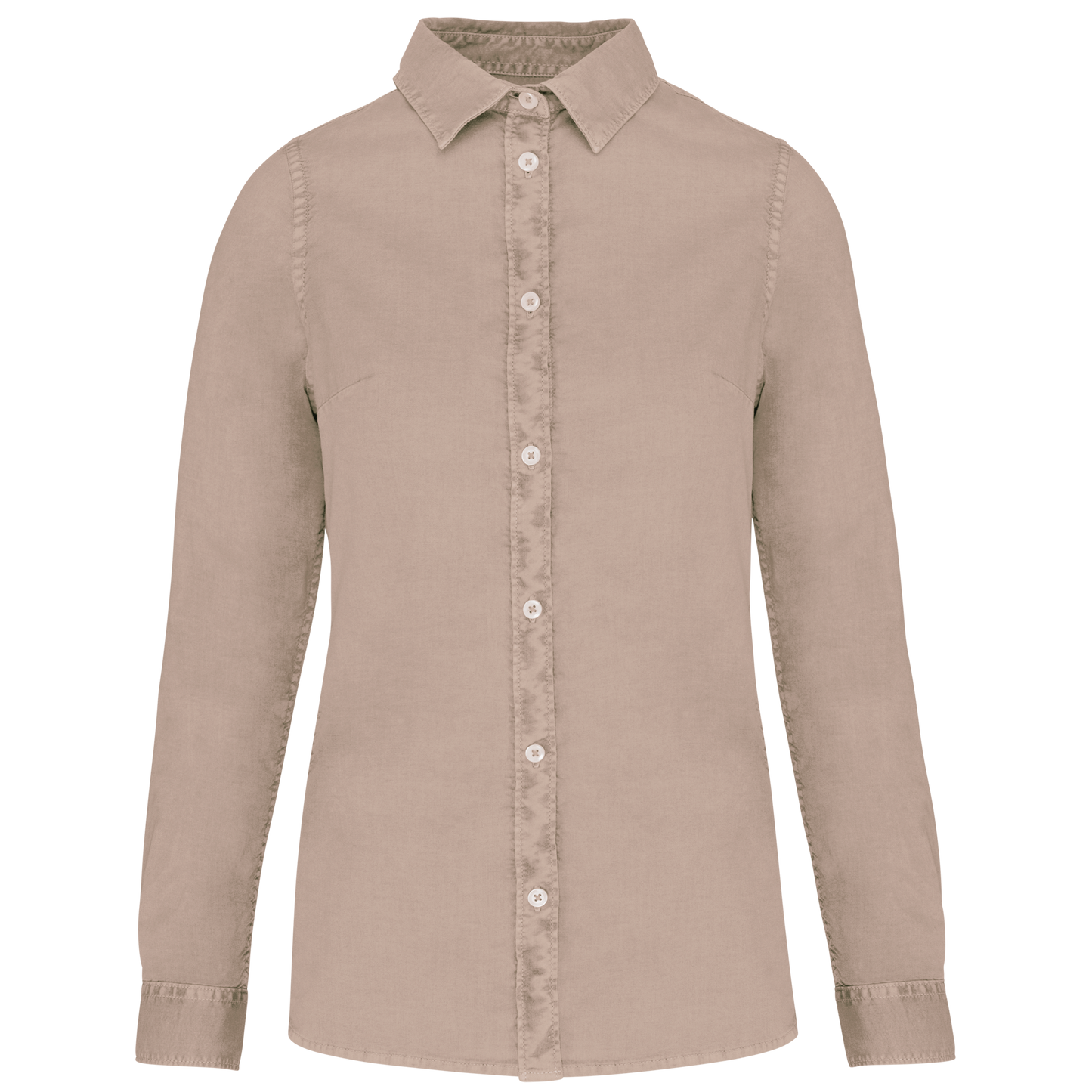 NS503 - Chemise écoresponsable délavée femme