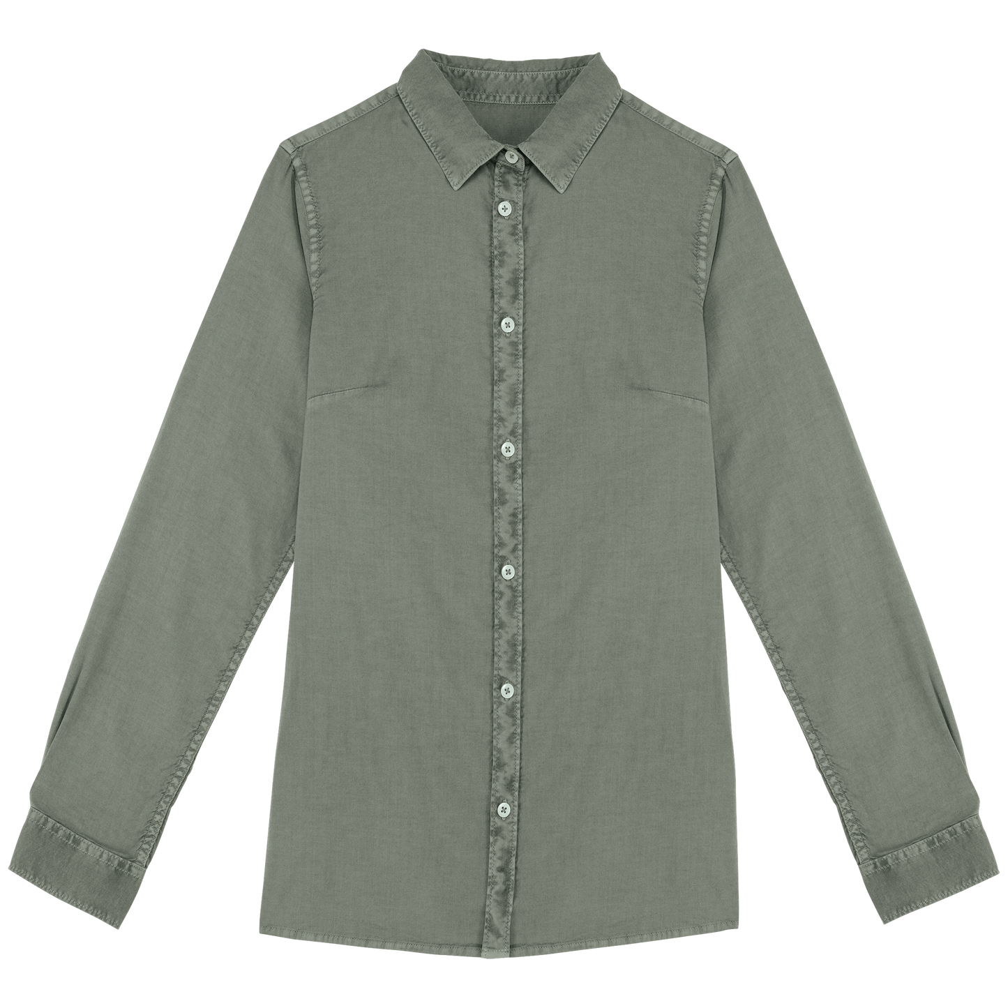 NS503 - Chemise écoresponsable délavée femme