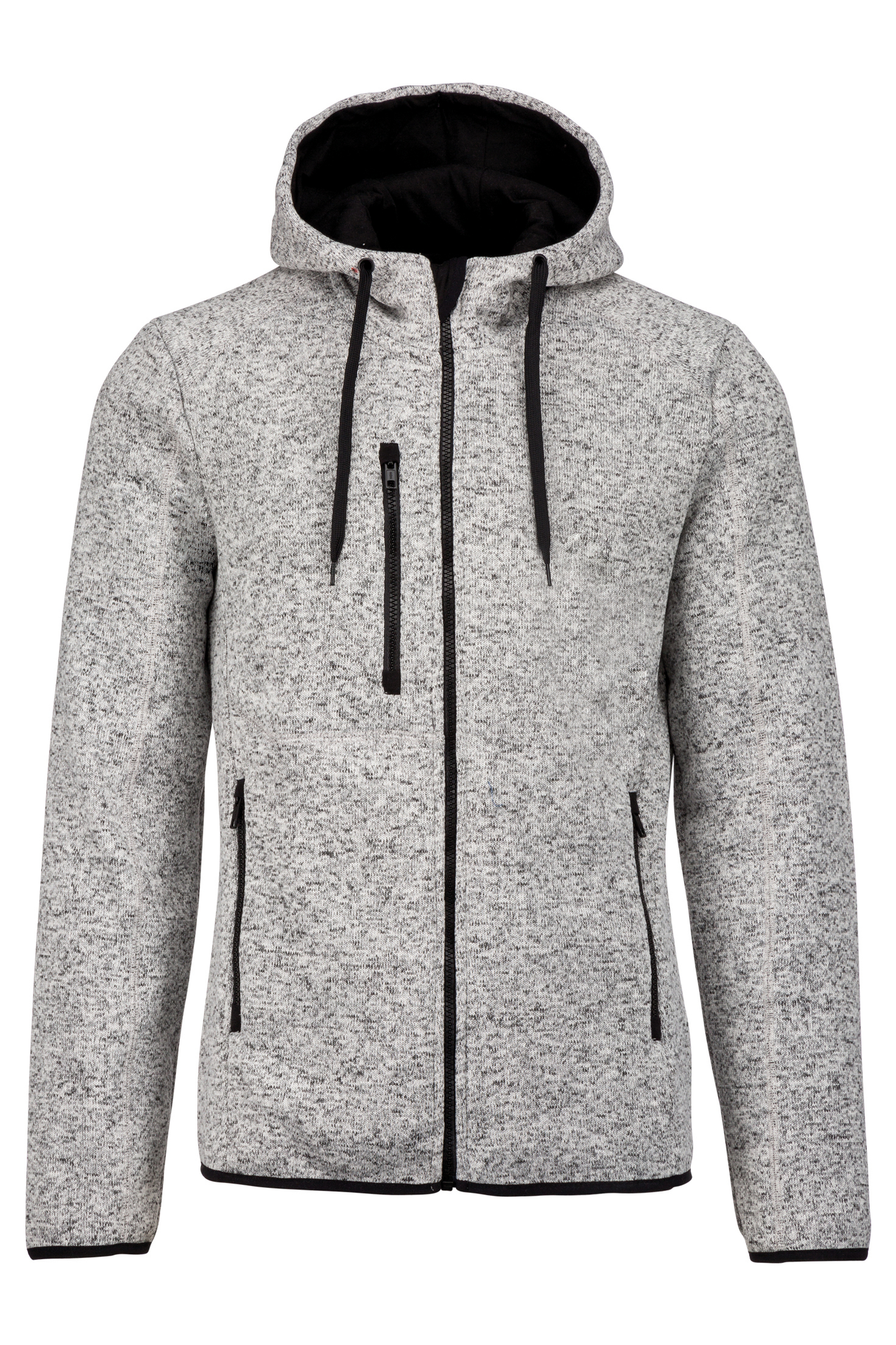 PA365 - Veste à capuche chinée homme