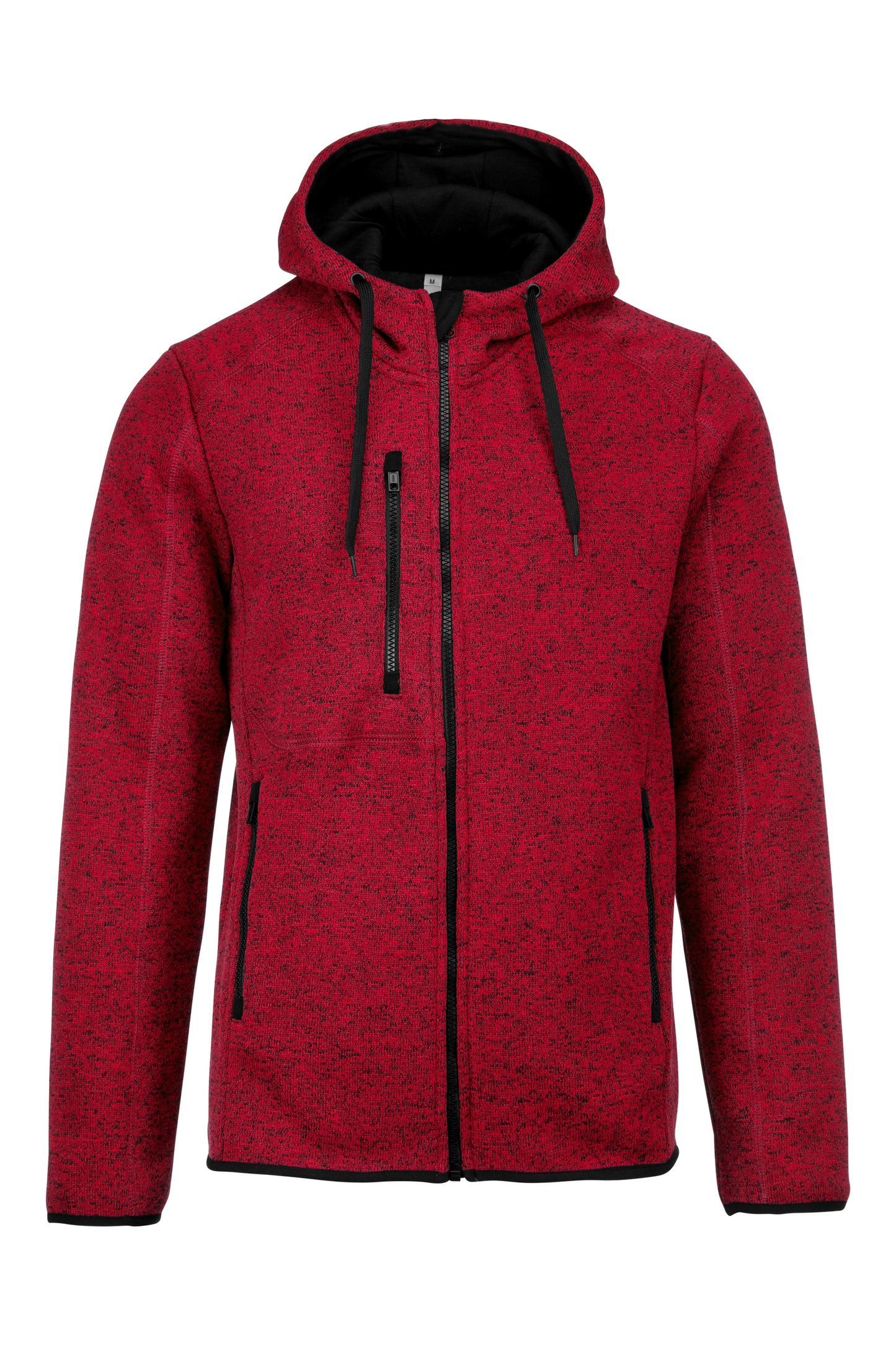 PA365 - Veste à capuche chinée homme