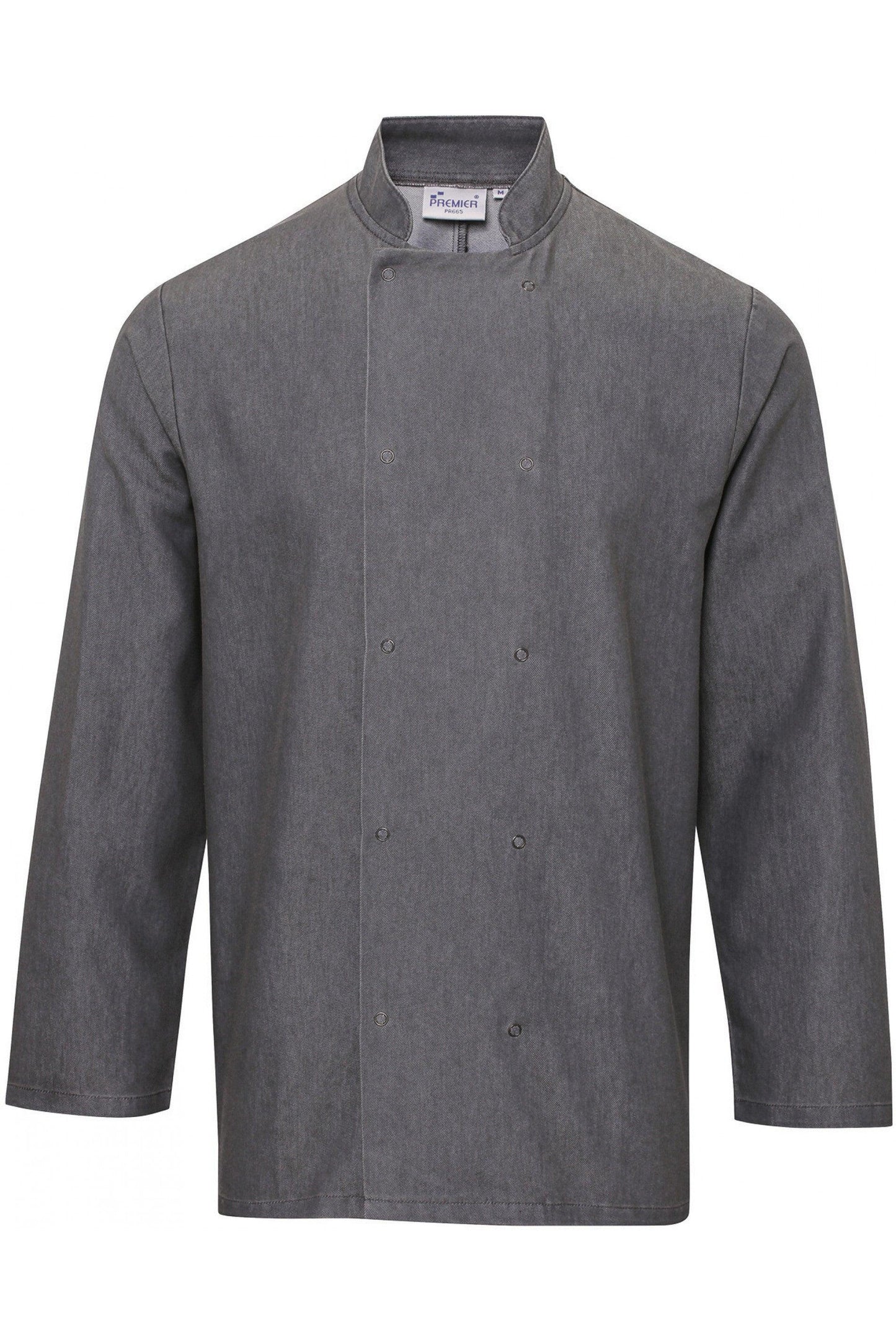 PR660 - Veste chef cuisinier Denim - Ak. Custom Clothting Solutions