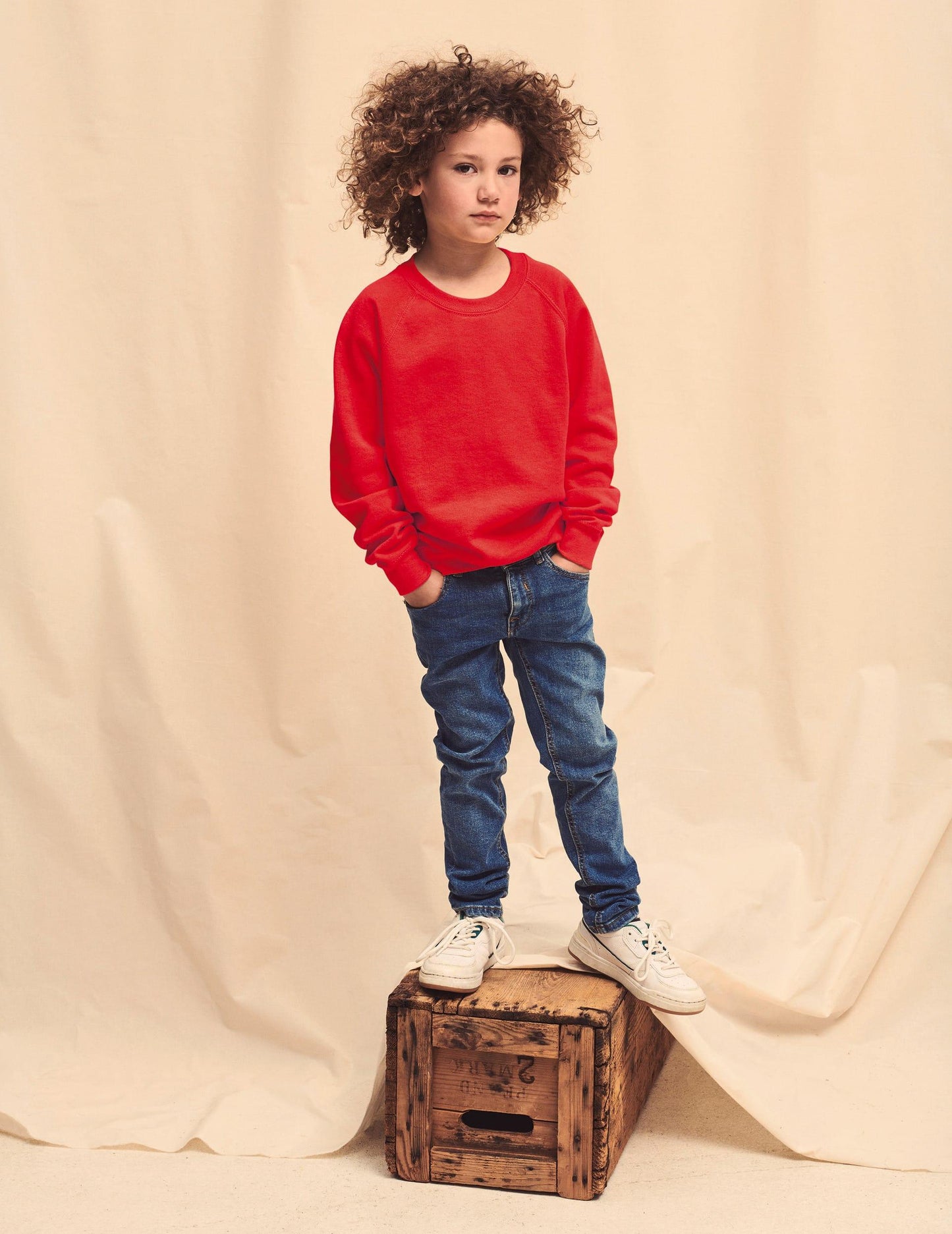 SC62039 - Sweat-shirt enfant manches raglan - Ak. Custom Clothting Solutions