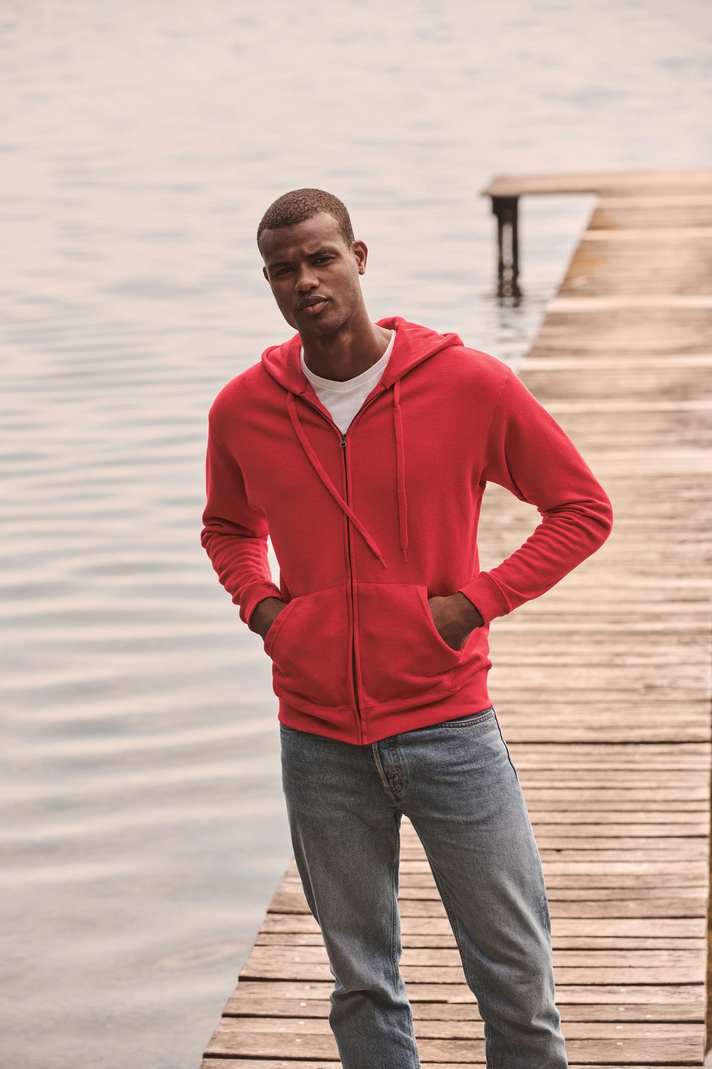 SC62062 - Sweat-shirt homme zippé capuche Classic