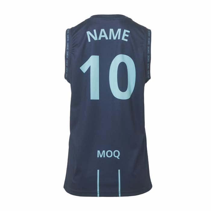 SG1010 - Maillot de basket-ball premium avec col rond - Ak. Custom Clothting Solutions