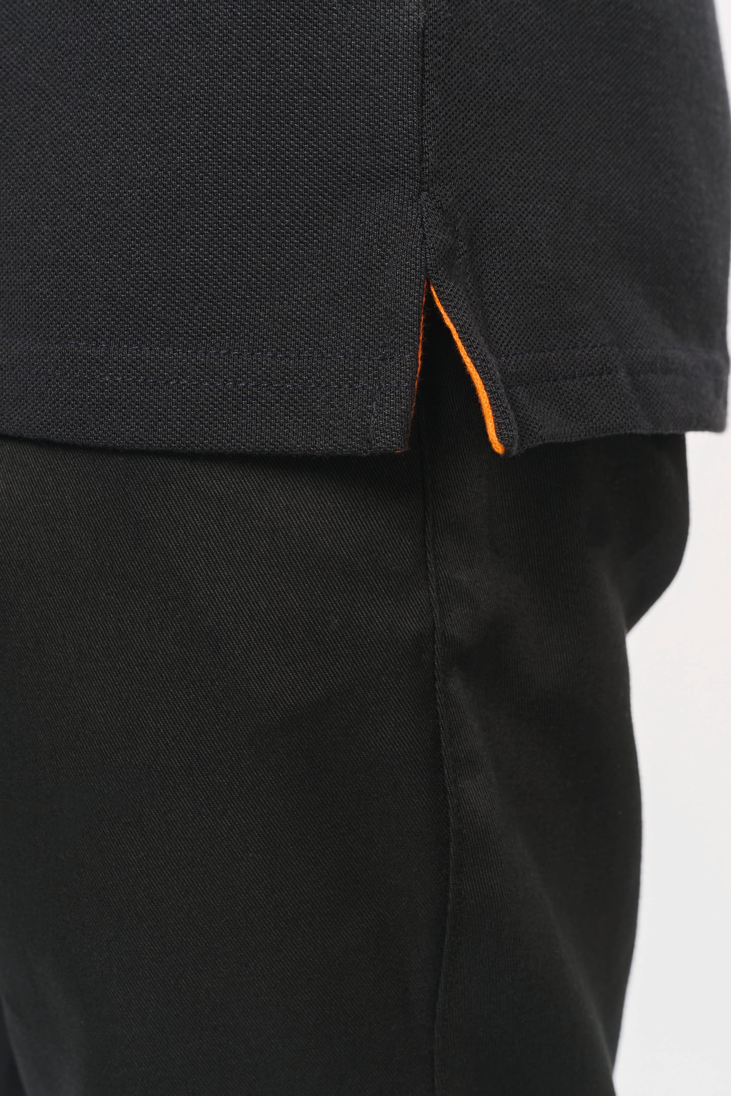 WK270 - Polo Day To Day contrasté manches courtes homme