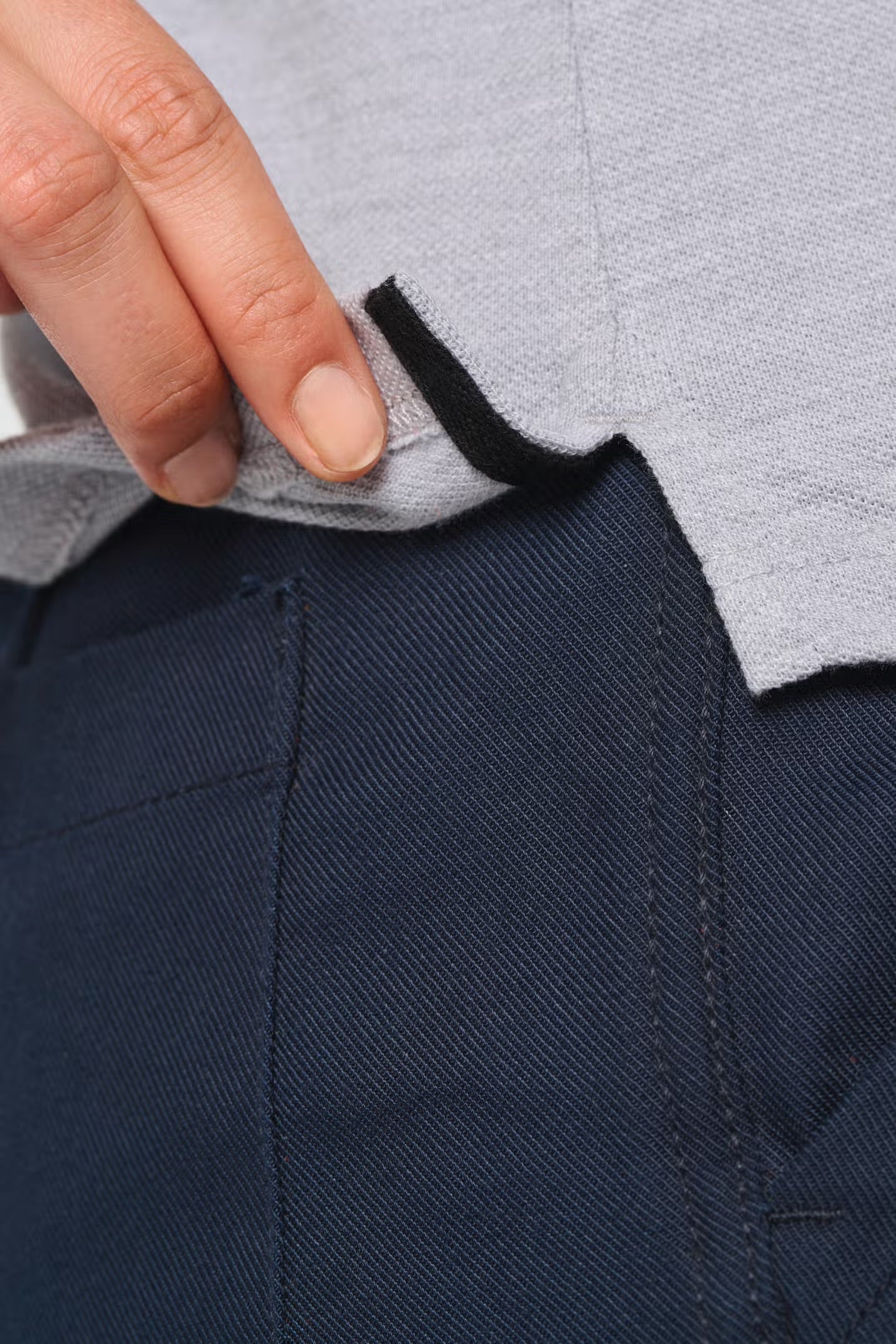 WK271 - Polo Workwear Day To Day contrasté manches courtes femme