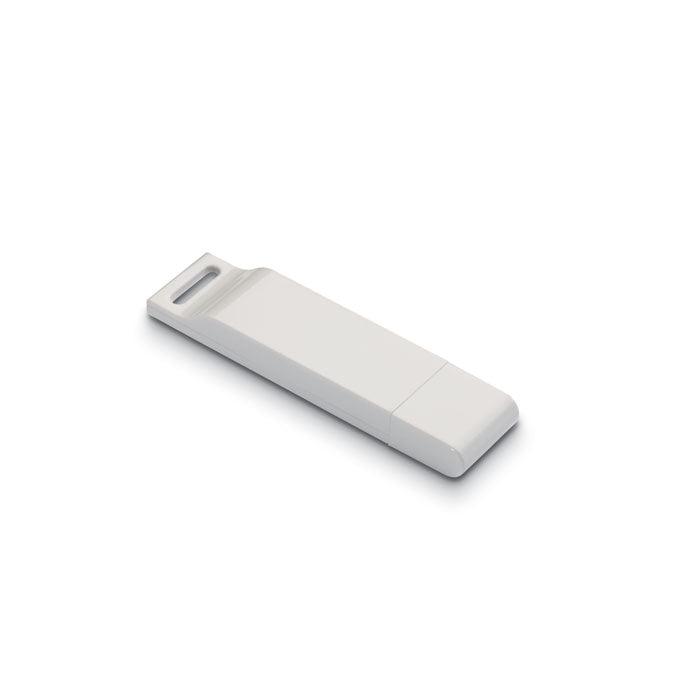 MO1020 - Clé USB plate en plastique résistant et élégant - Ak. Custom Clothting Solutions