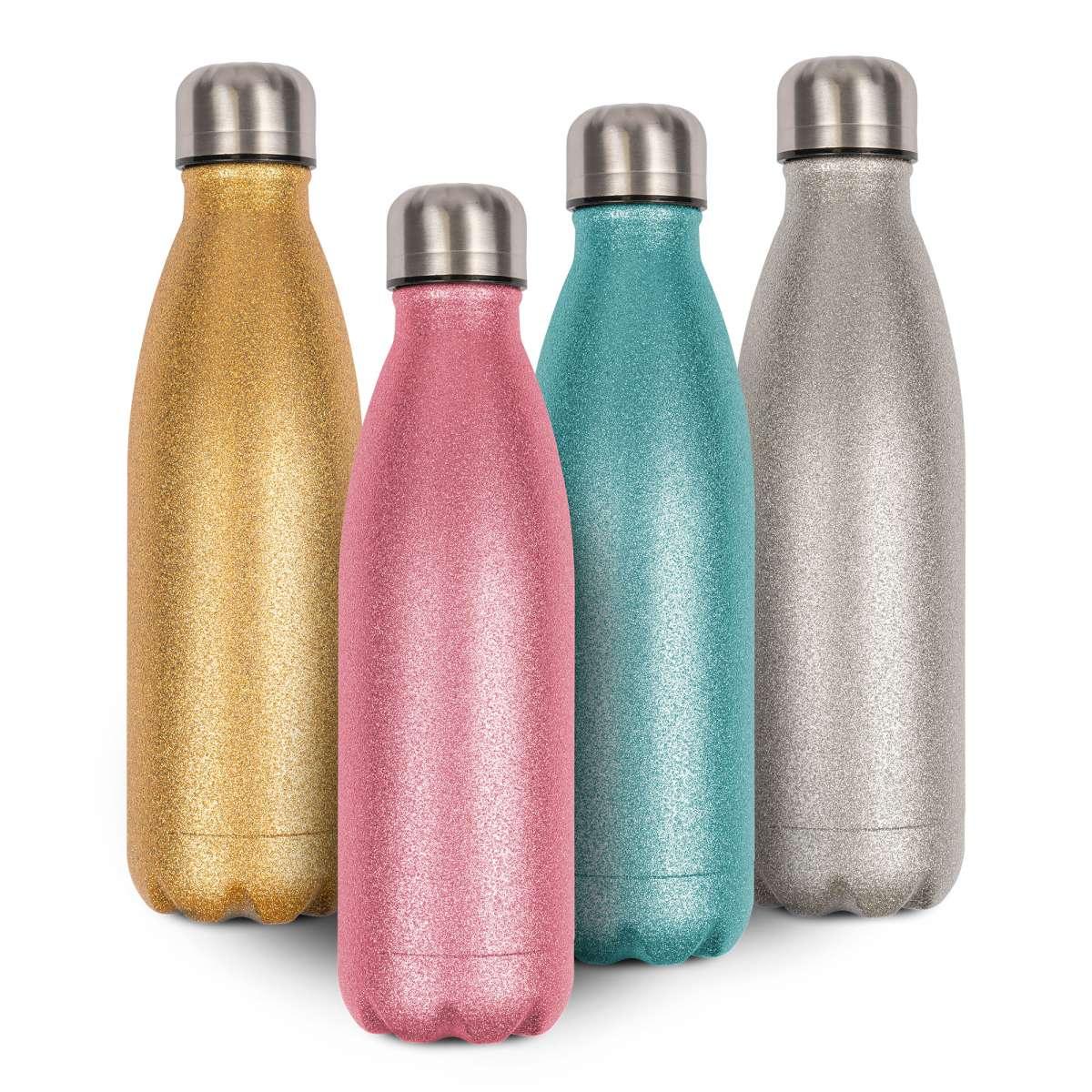 TMFK-SPARK-SI - Bouteille isotherme en inox 500 ml avec surface effet paillette - SUBLIMATION - Ak. Custom Clothting Solutions