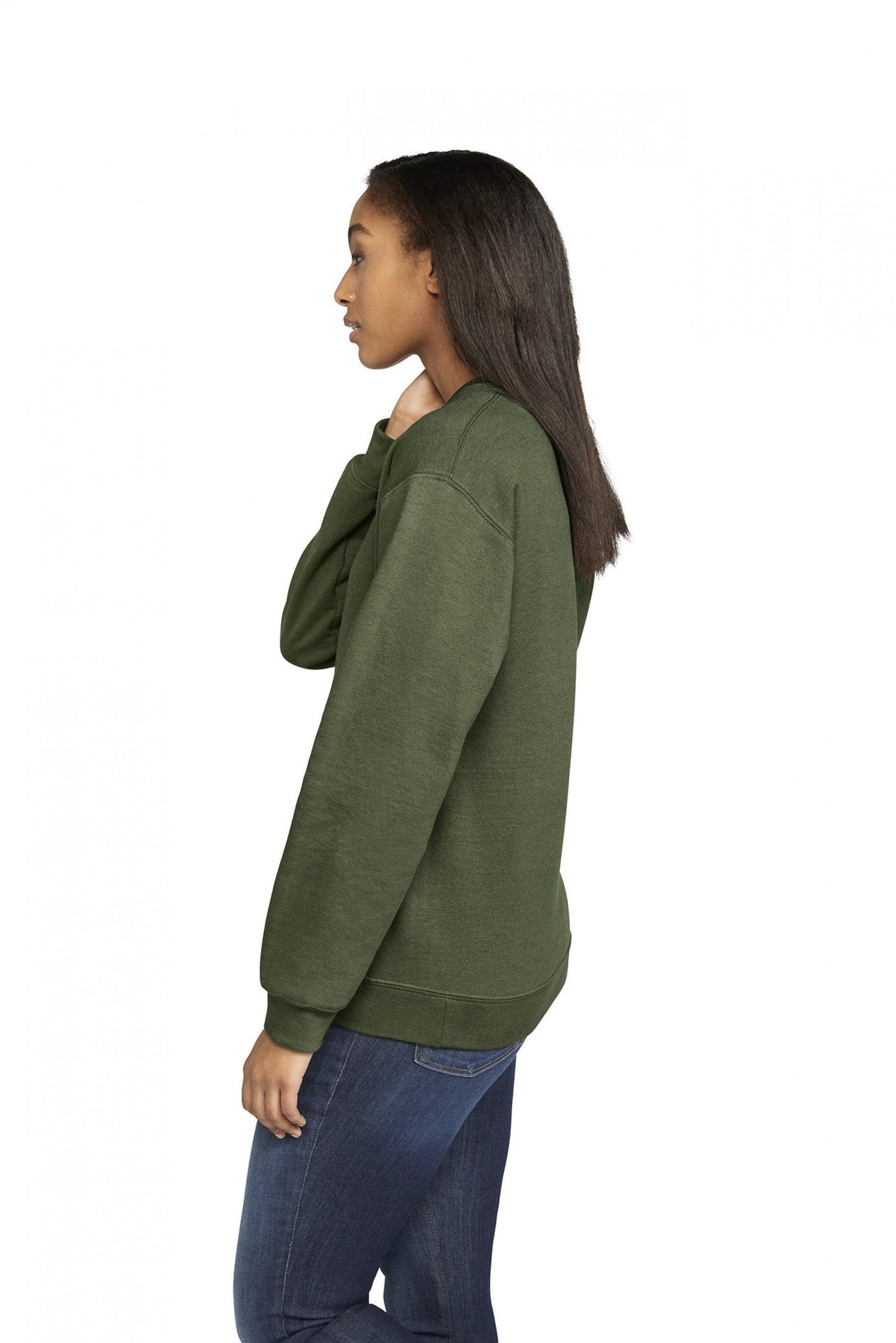 GISF000 - Sweat-shirt col rond Midweight Softstyle - Ak. Custom Clothting Solutions