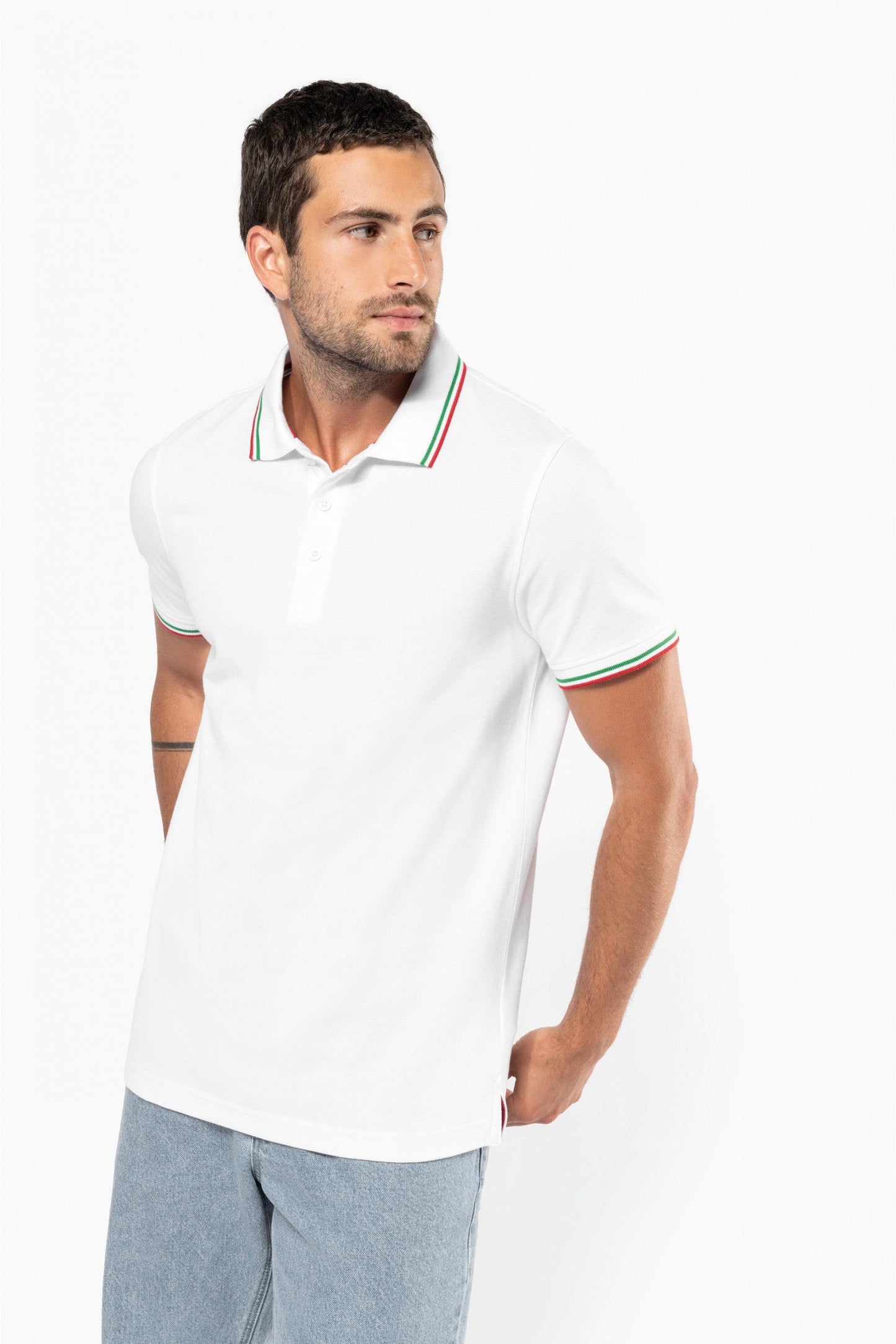 K250 - Polo maille piquée manches courtes homme - Ak. Custom Clothting Solutions