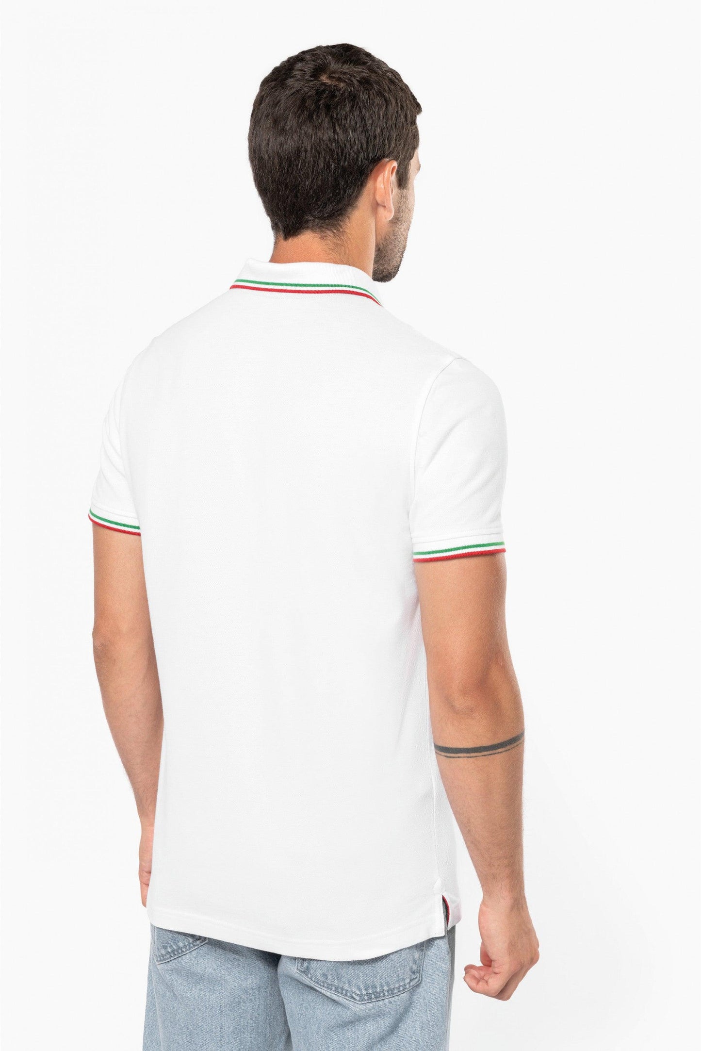 K250 - Polo maille piquée manches courtes homme - Ak. Custom Clothting Solutions
