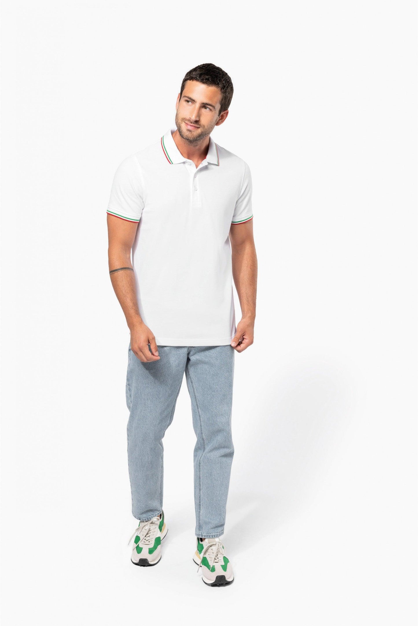 K250 - Polo maille piquée manches courtes homme - Ak. Custom Clothting Solutions