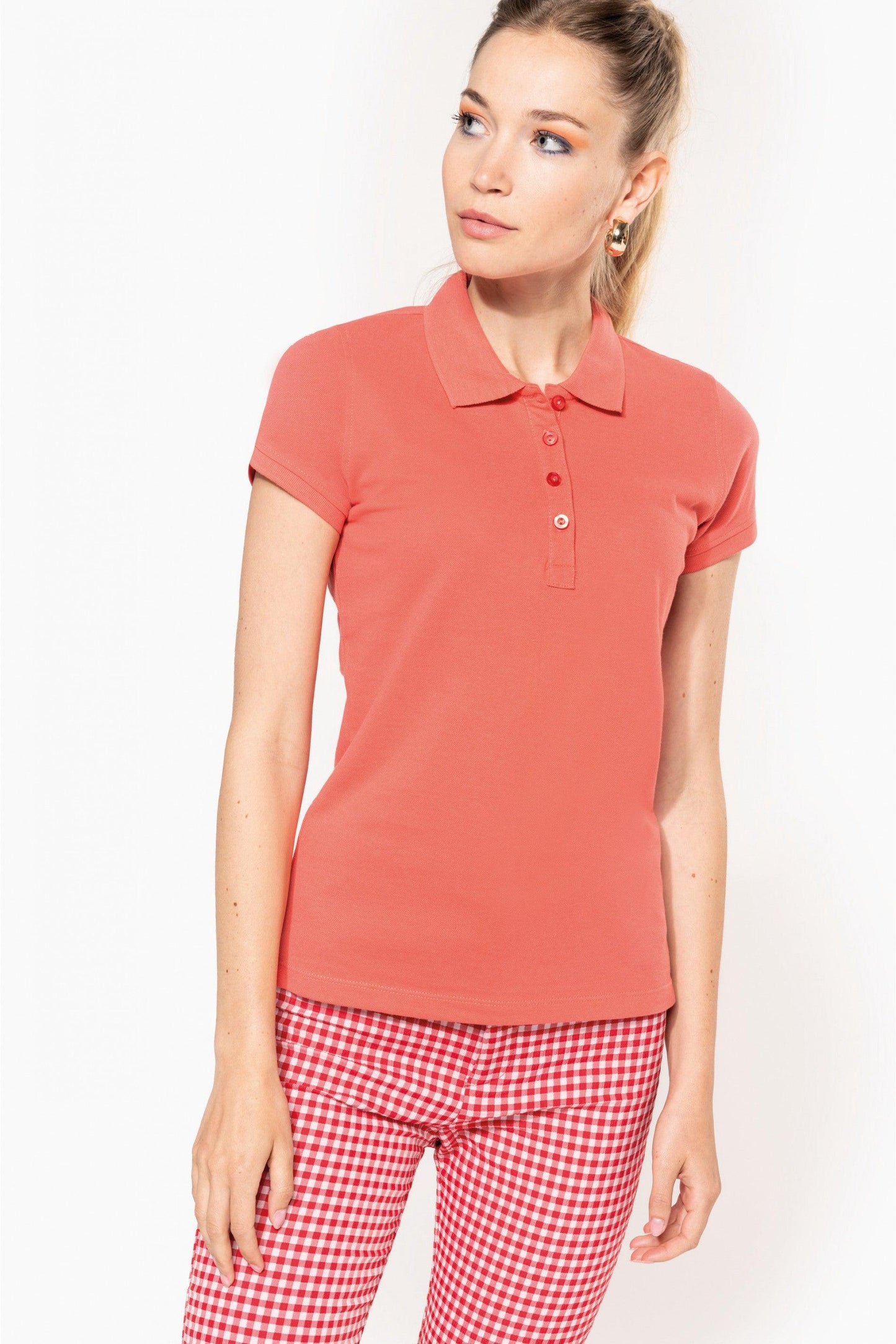 K255 - Polo piqué manches courtes femme - Ak. Custom Clothting Solutions