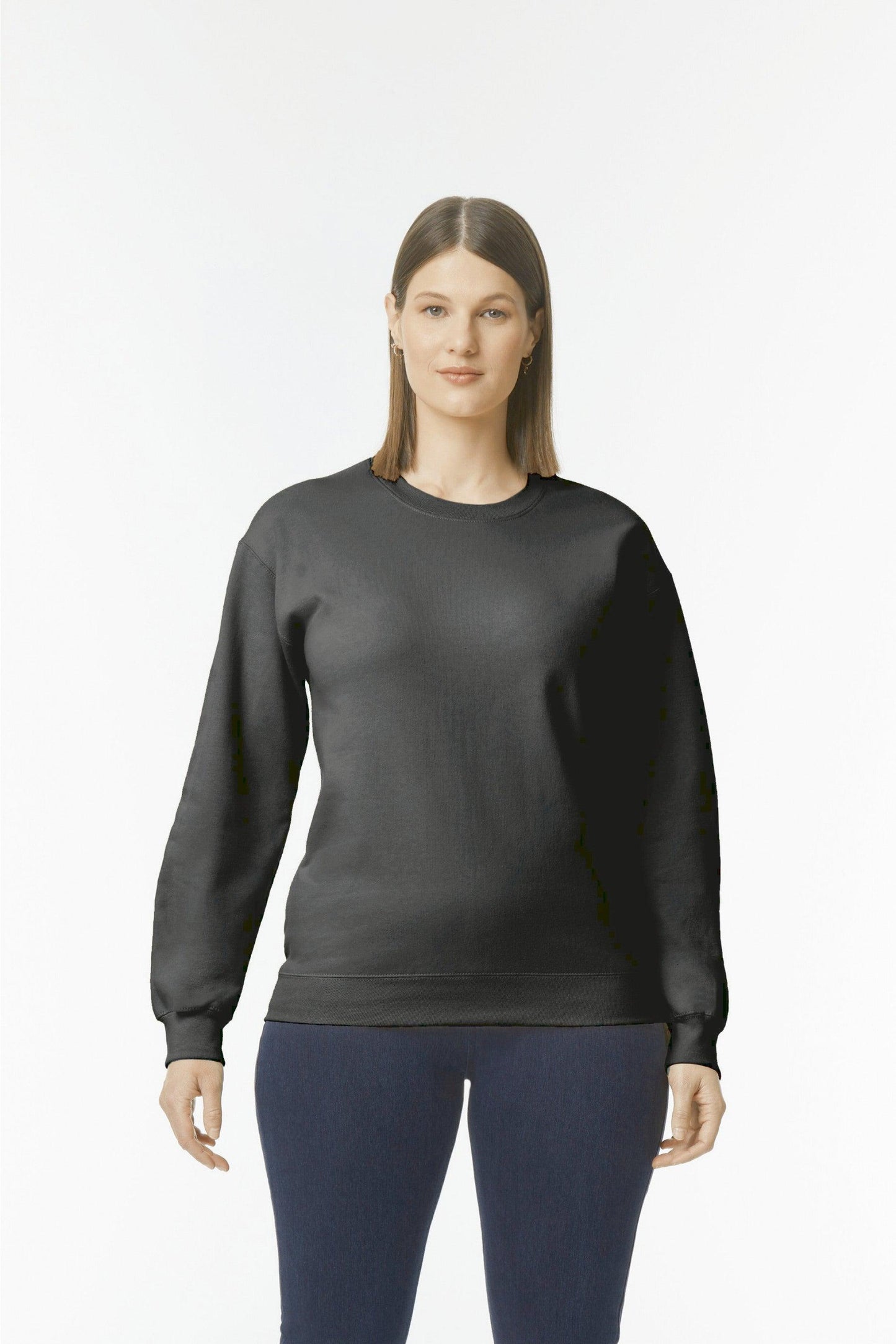 GISF000 - Sweat-shirt col rond Midweight Softstyle - Ak. Custom Clothting Solutions