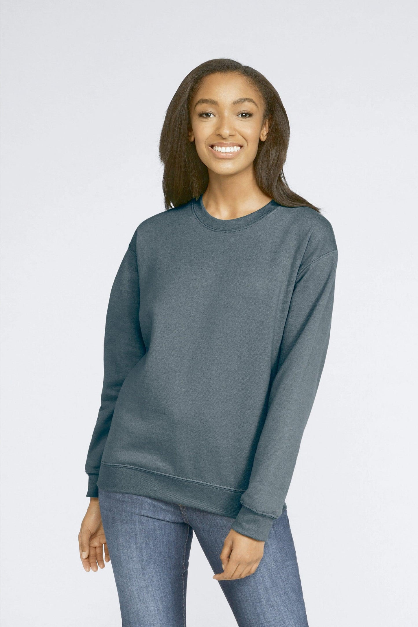 GISF000 - Sweat-shirt col rond Midweight Softstyle - Ak. Custom Clothting Solutions