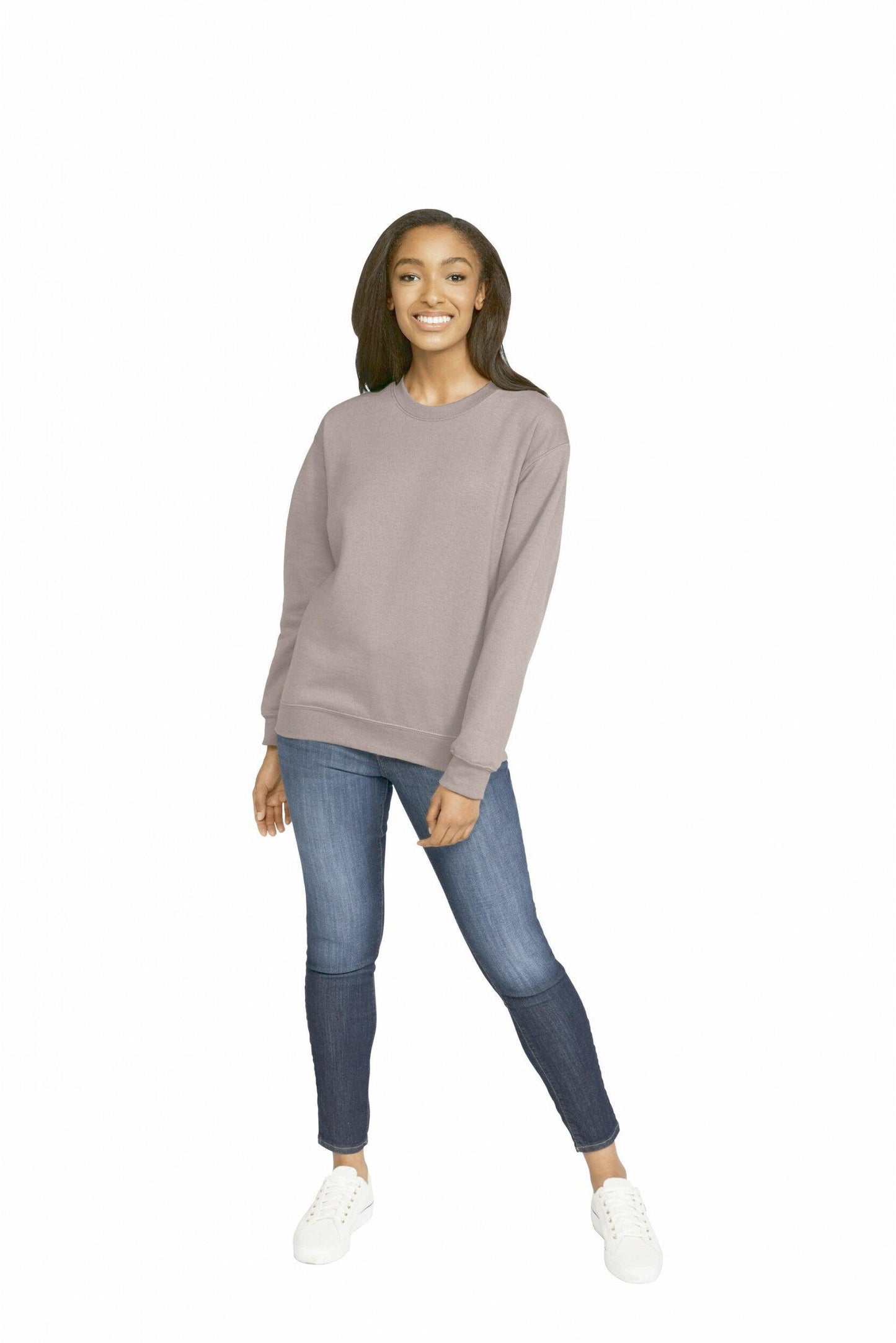 GISF000 - Sweat-shirt col rond Midweight Softstyle - Ak. Custom Clothting Solutions