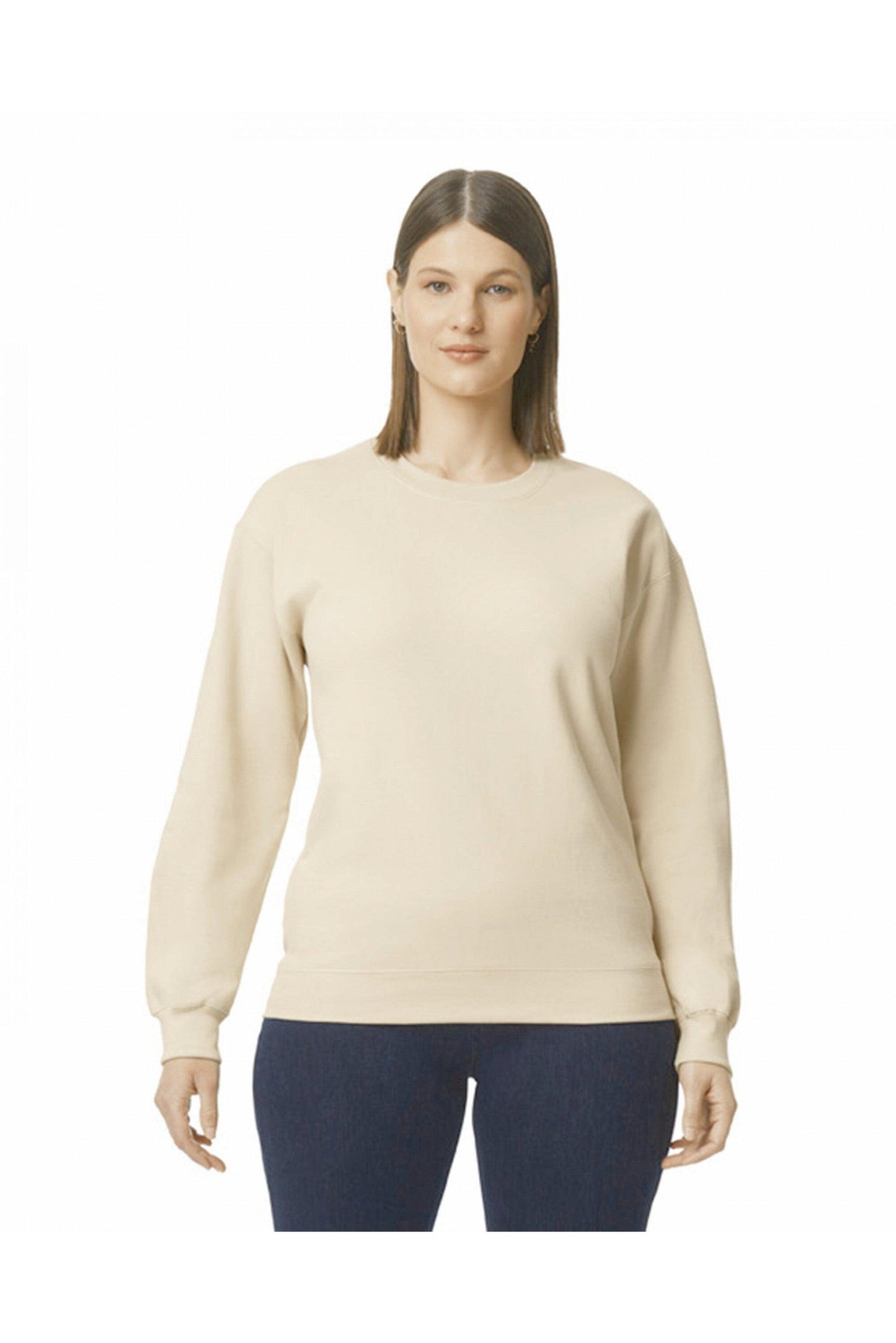 GISF000 - Sweat-shirt col rond Midweight Softstyle - Ak. Custom Clothting Solutions