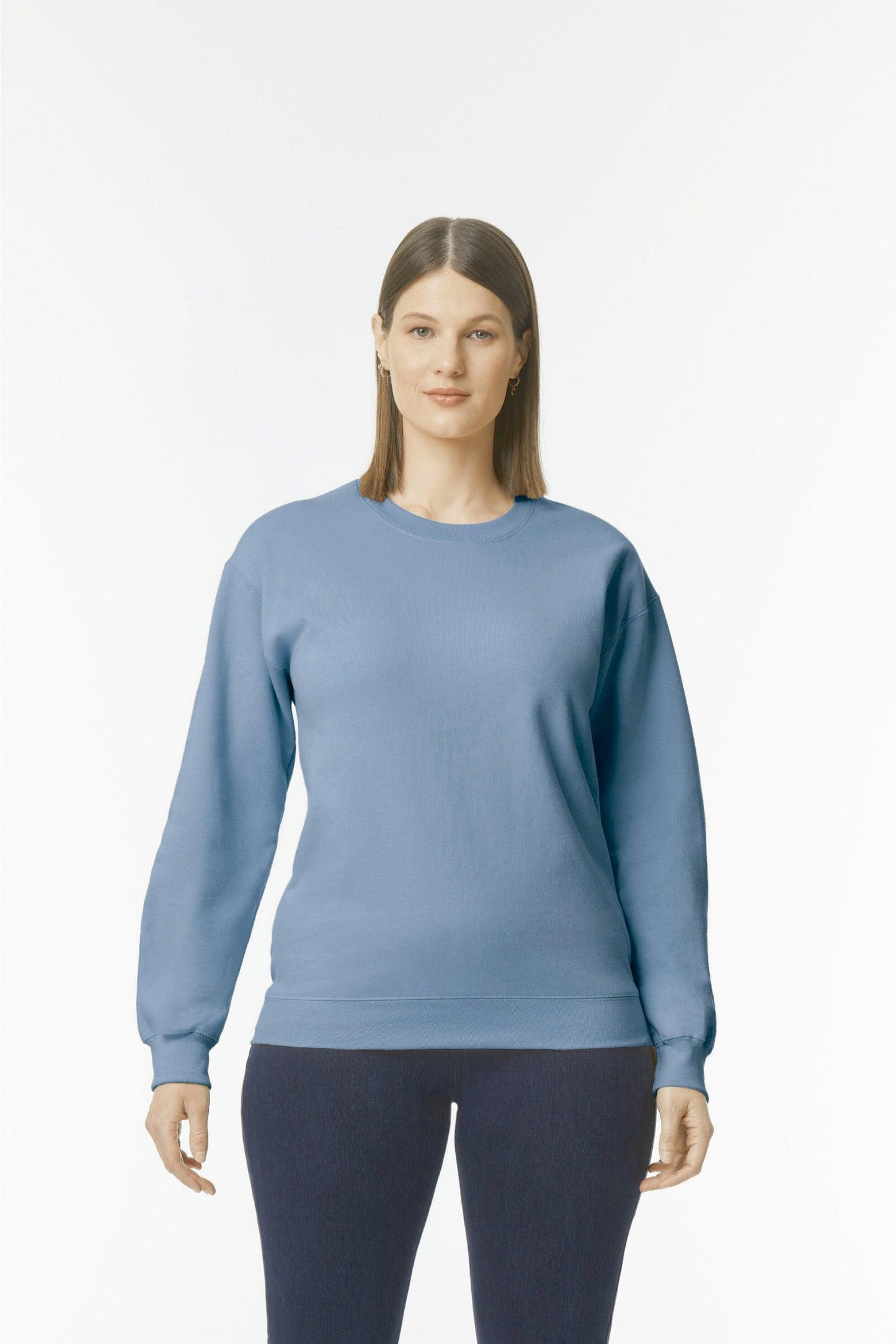 GISF000 - Sweat-shirt col rond Midweight Softstyle - Ak. Custom Clothting Solutions