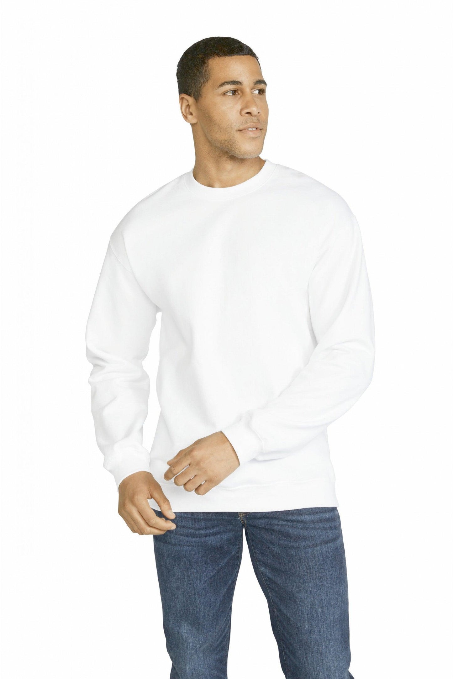 GISF000 - Sweat-shirt col rond Midweight Softstyle - Ak. Custom Clothting Solutions
