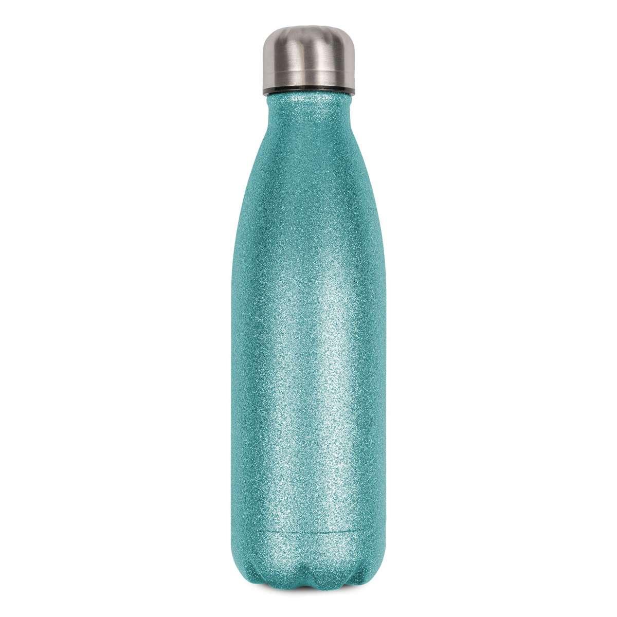 TMFK-SPARK-SI - Bouteille isotherme en inox 500 ml avec surface effet paillette - SUBLIMATION - Ak. Custom Clothting Solutions
