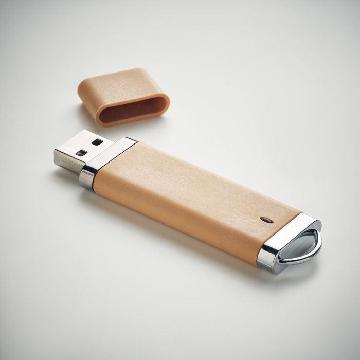 MO1123i - Clé USB en paille et PP - Ak. Custom Clothting Solutions