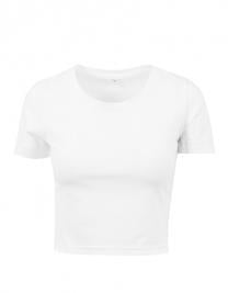 BY042 - T-shirt crop manches courtes femme