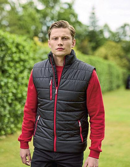 RG892 - Doudoune sans manches bodywarmer Navigate contrastée Thermal - Ak. Custom Clothting Solutions