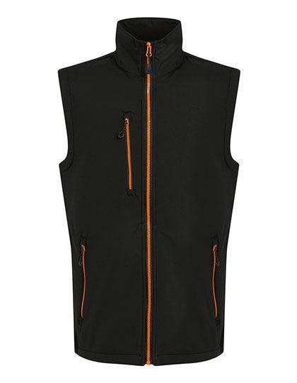 RG915 - Bodywarmer Softshell sans manches Navigate contrasté 2 couches - Ak. Custom Clothting Solutions