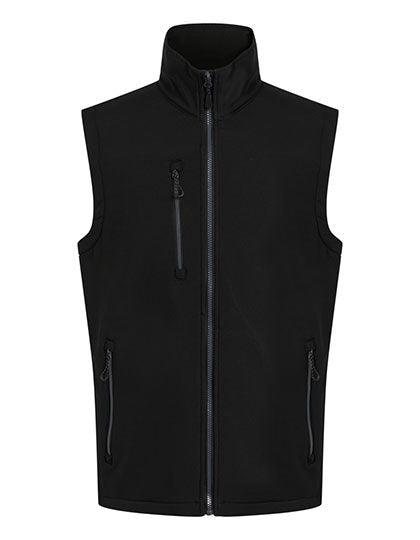 RG915 - Bodywarmer Softshell sans manches Navigate contrasté 2 couches - Ak. Custom Clothting Solutions