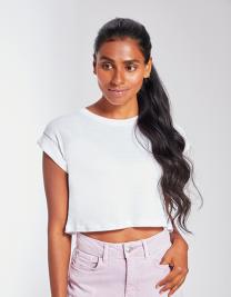 P96 - T-shirt crop top femme bio