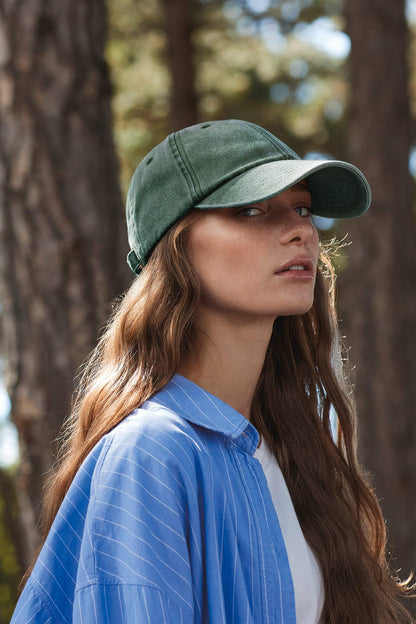 B655 - Casquette vintage profil bas - Ak. Custom Clothting Solutions