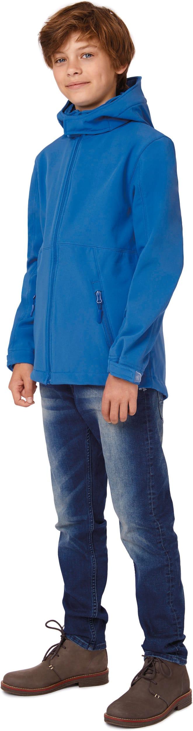 CGJK969 - Veste softshell capuche enfant - Ak. Custom Clothting Solutions