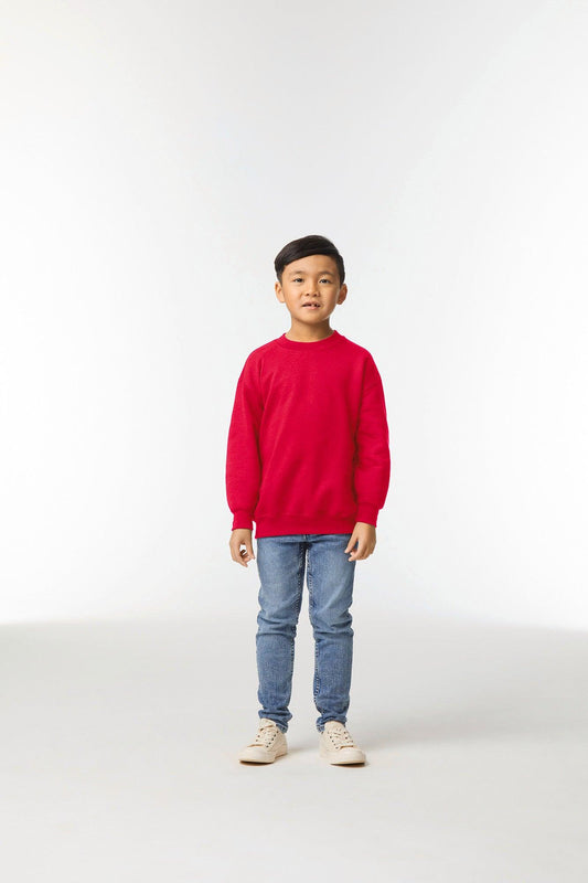 GI18000B - Sweat-shirt enfant col rond Heavy Blend™ - Ak. Custom Clothting Solutions