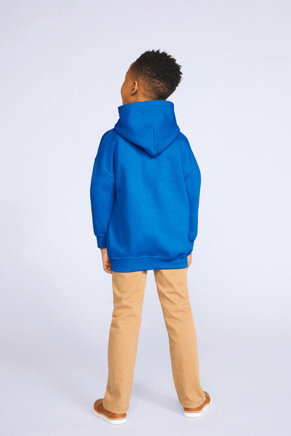 GI18500B - Sweat-shirt enfant capuche Heavy Blend™ - Ak. Custom Clothting Solutions