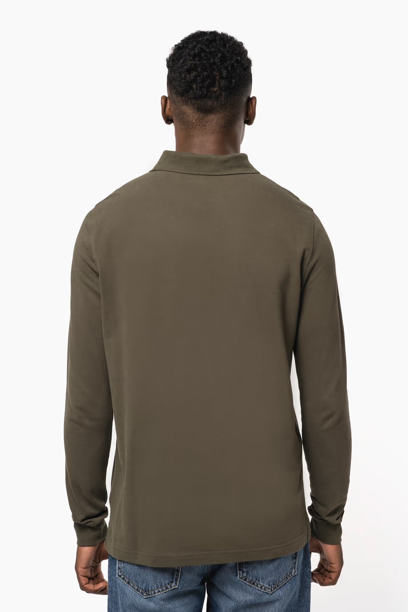K243 - Polo manches longues homme